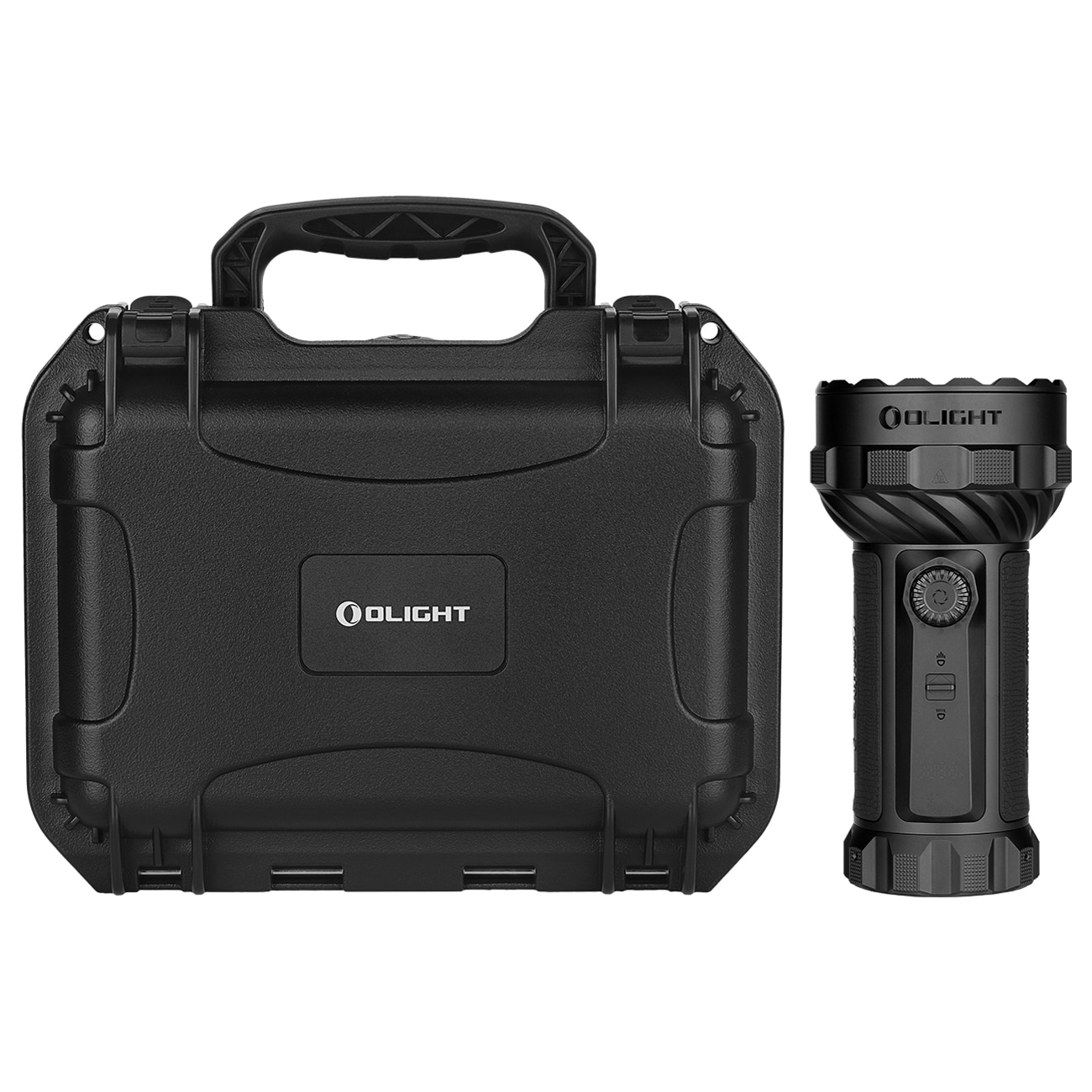 Latarka akumulatorowa Olight Marauder 3 Cool White z funkcją powerbanku Black - 25000 lumenów, zasięg 1050 m