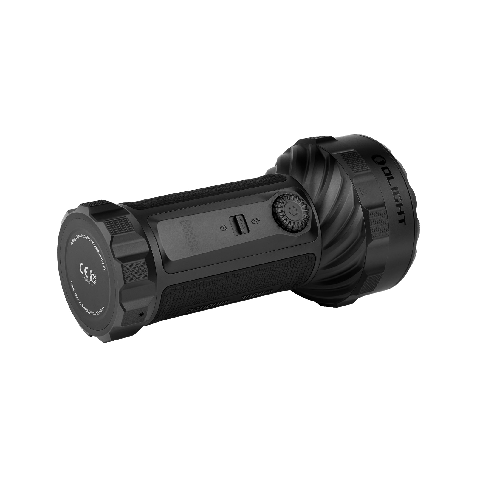 Latarka akumulatorowa Olight Marauder 3 Cool White z funkcją powerbanku Black - 25000 lumenów, zasięg 1050 m