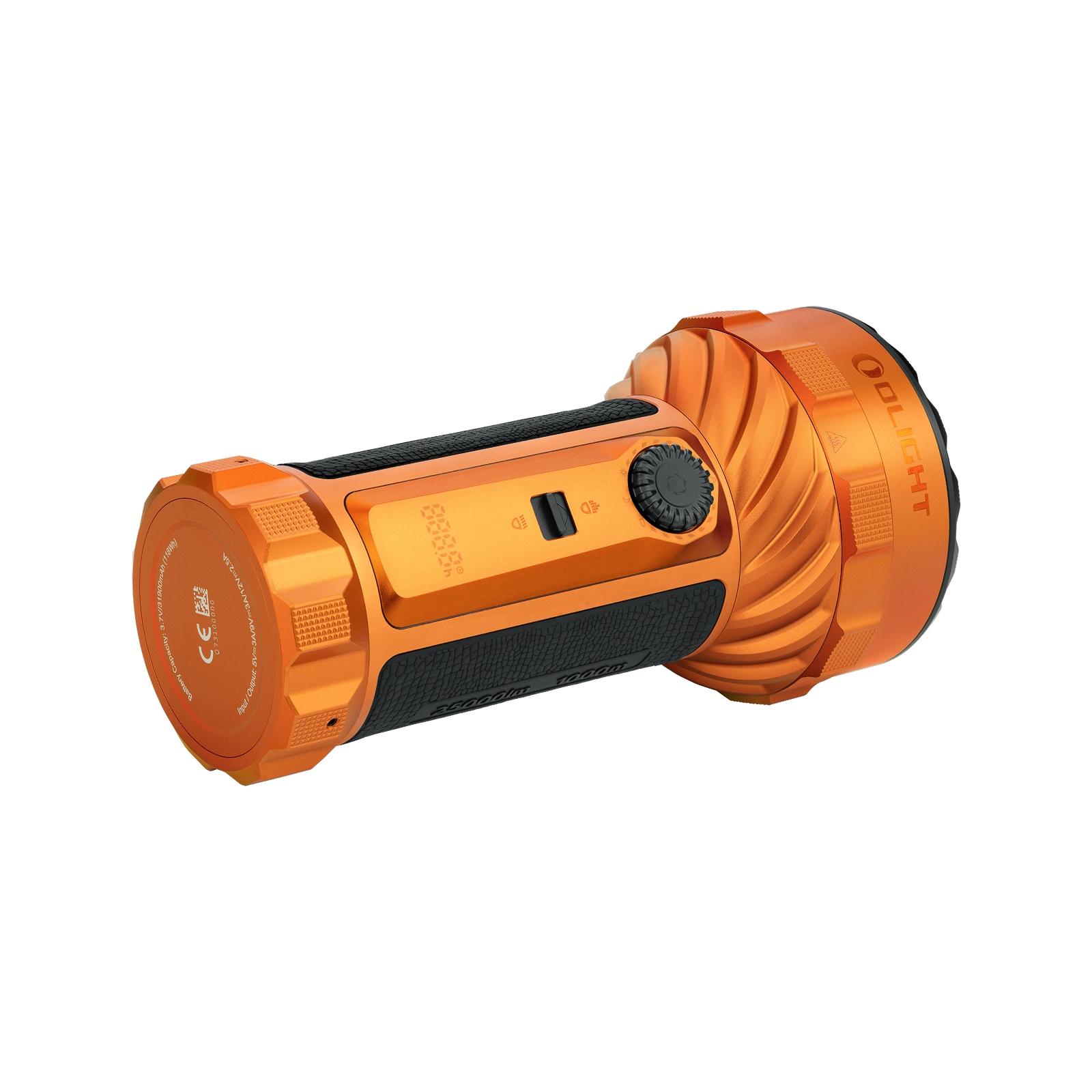 Latarka akumulatorowa Olight Marauder 3 Cool White z funkcją powerbanku Orange - 25000 lumenów, zasięg 1050 m