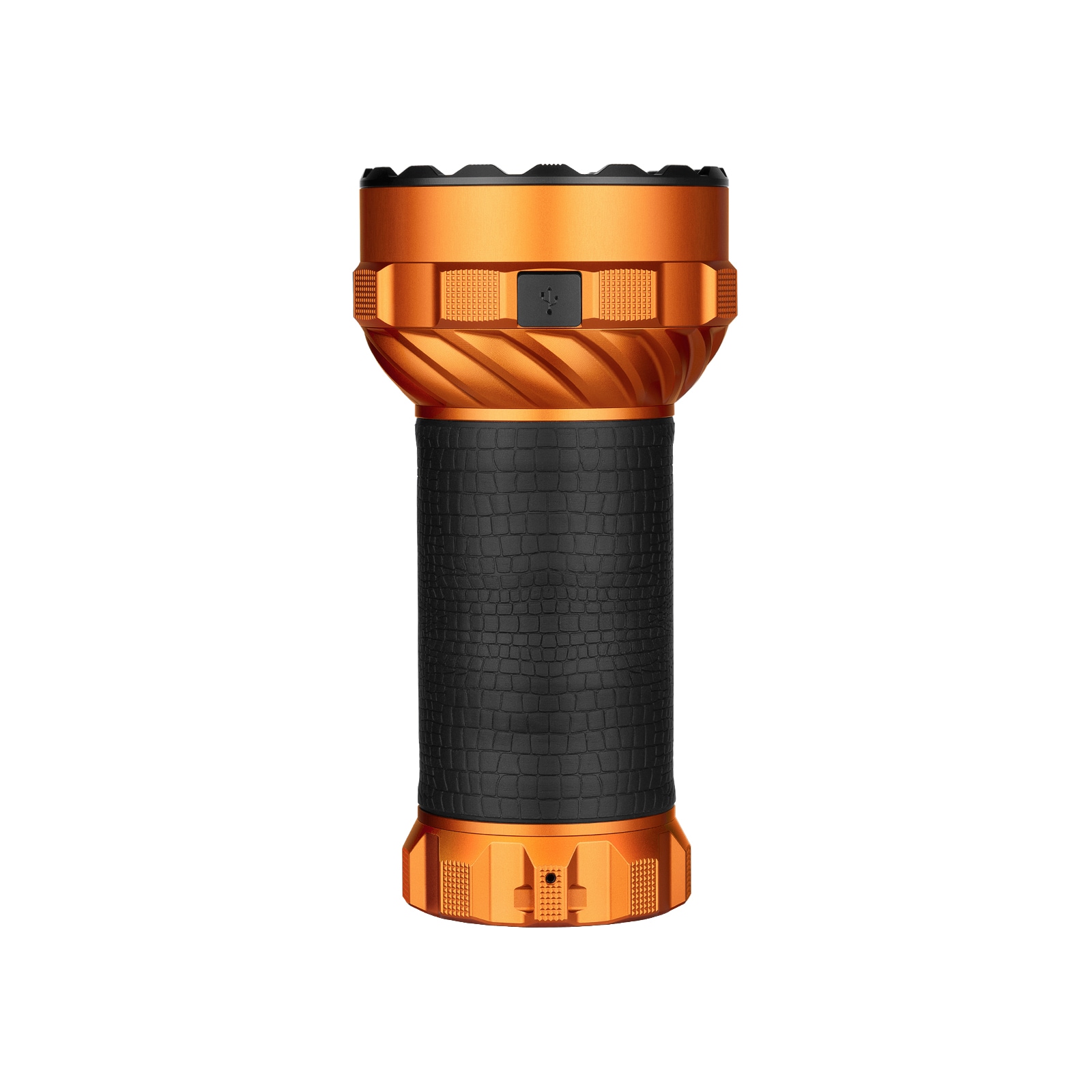 Latarka akumulatorowa Olight Marauder 3 Cool White z funkcją powerbanku Orange - 25000 lumenów, zasięg 1050 m