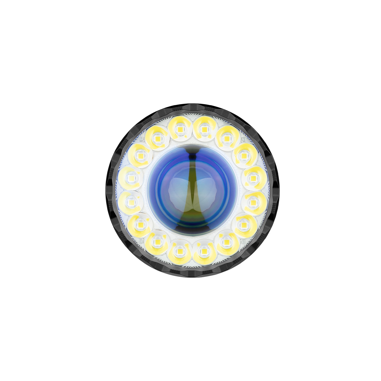 Latarka akumulatorowa Olight Marauder 3 Cool White z funkcją powerbanku Midnight Blue - 25000 lumenów, zasięg 1050 m