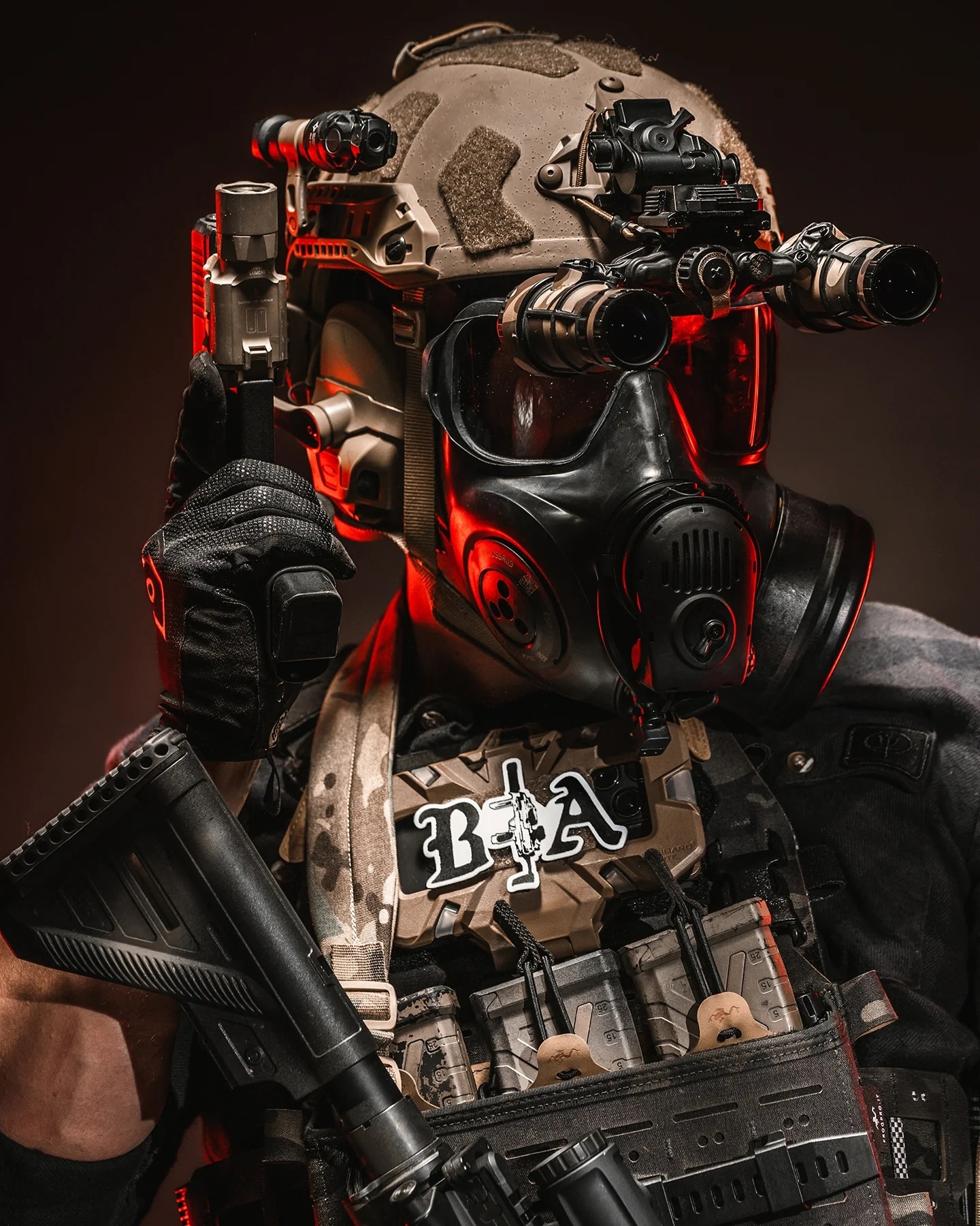 Нашивка Brothers in Arms BIA MP7 Patch - Black