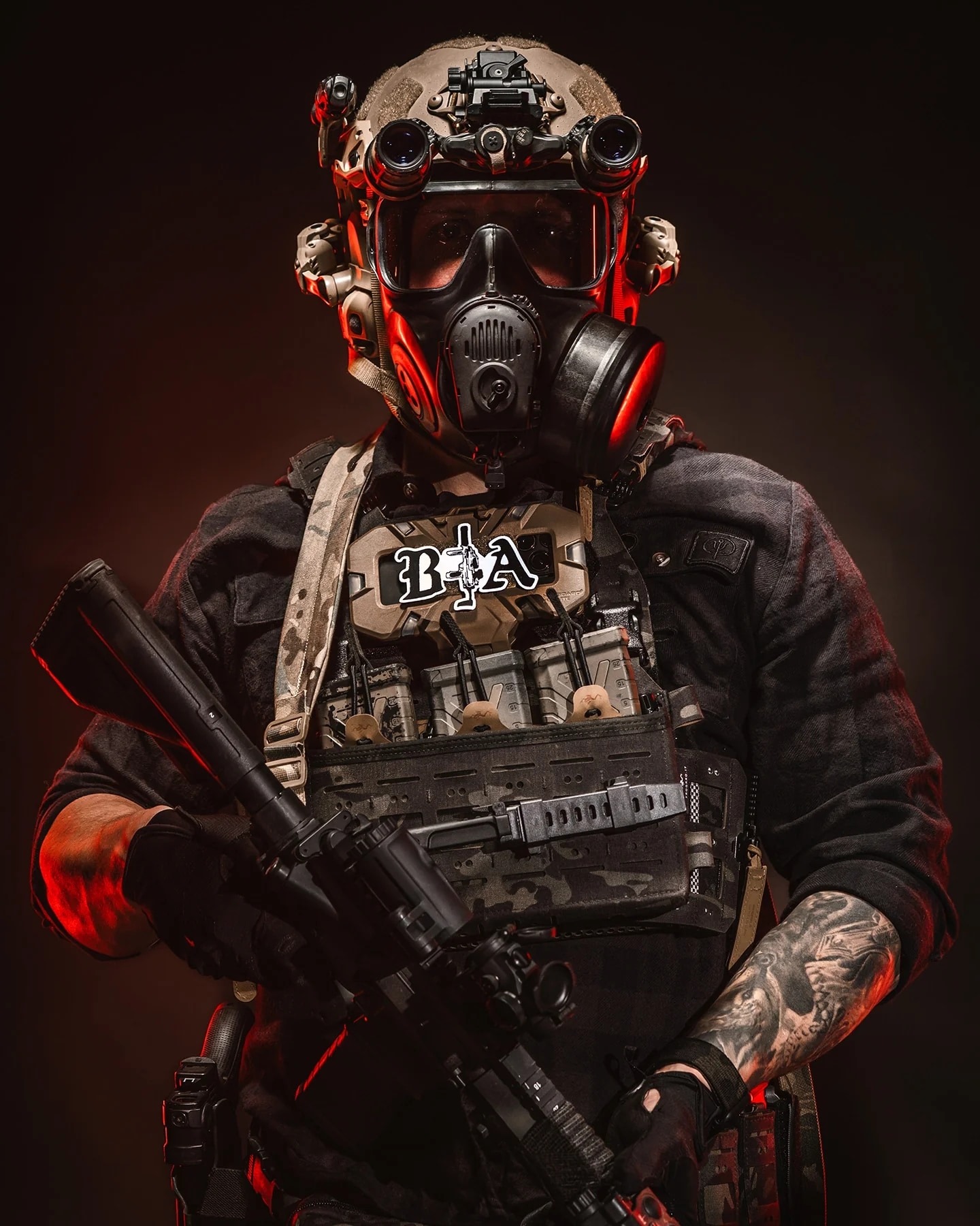 Нашивка Brothers in Arms BIA MP7 Patch - Black