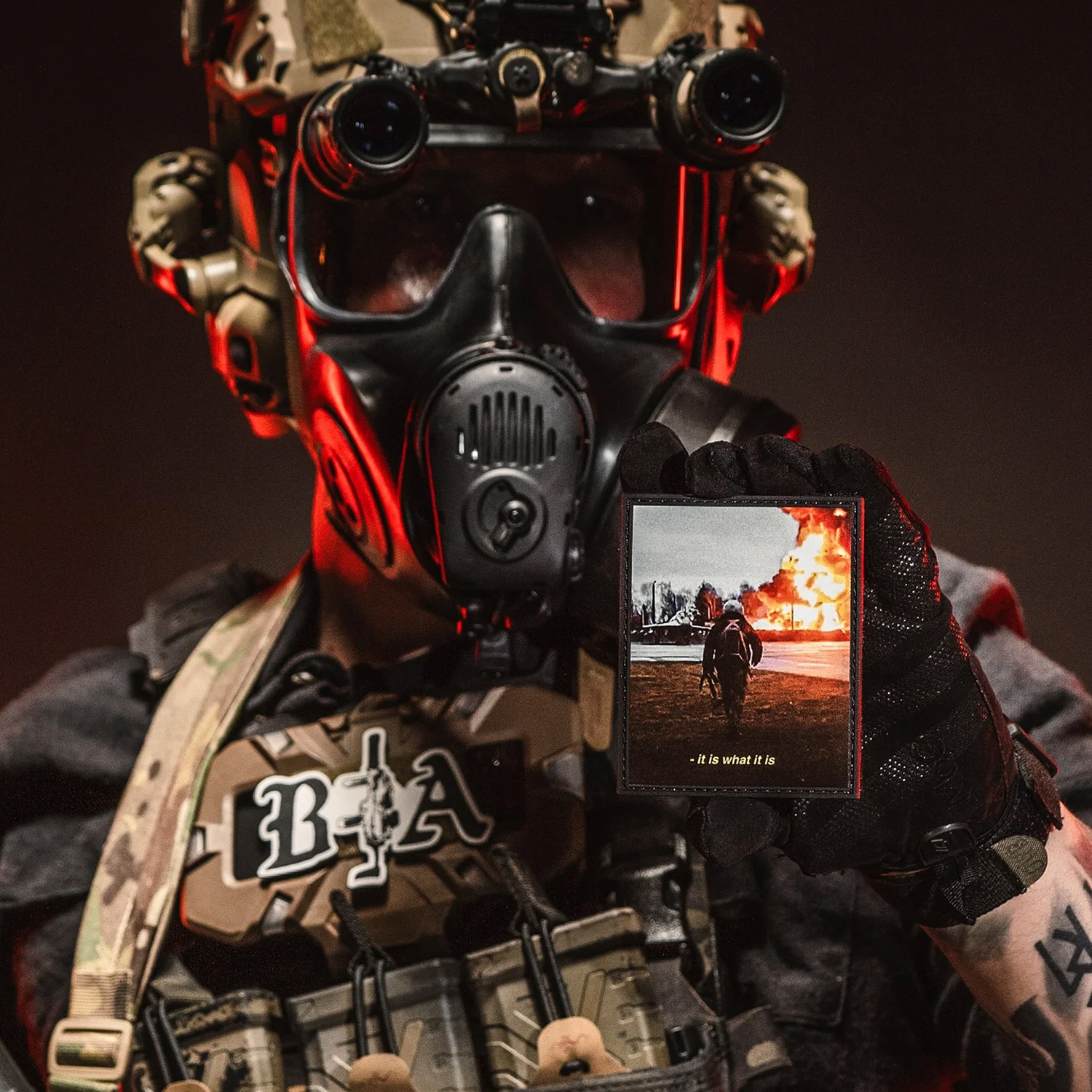 Naszywka Brothers in Arms It is what it is Patch