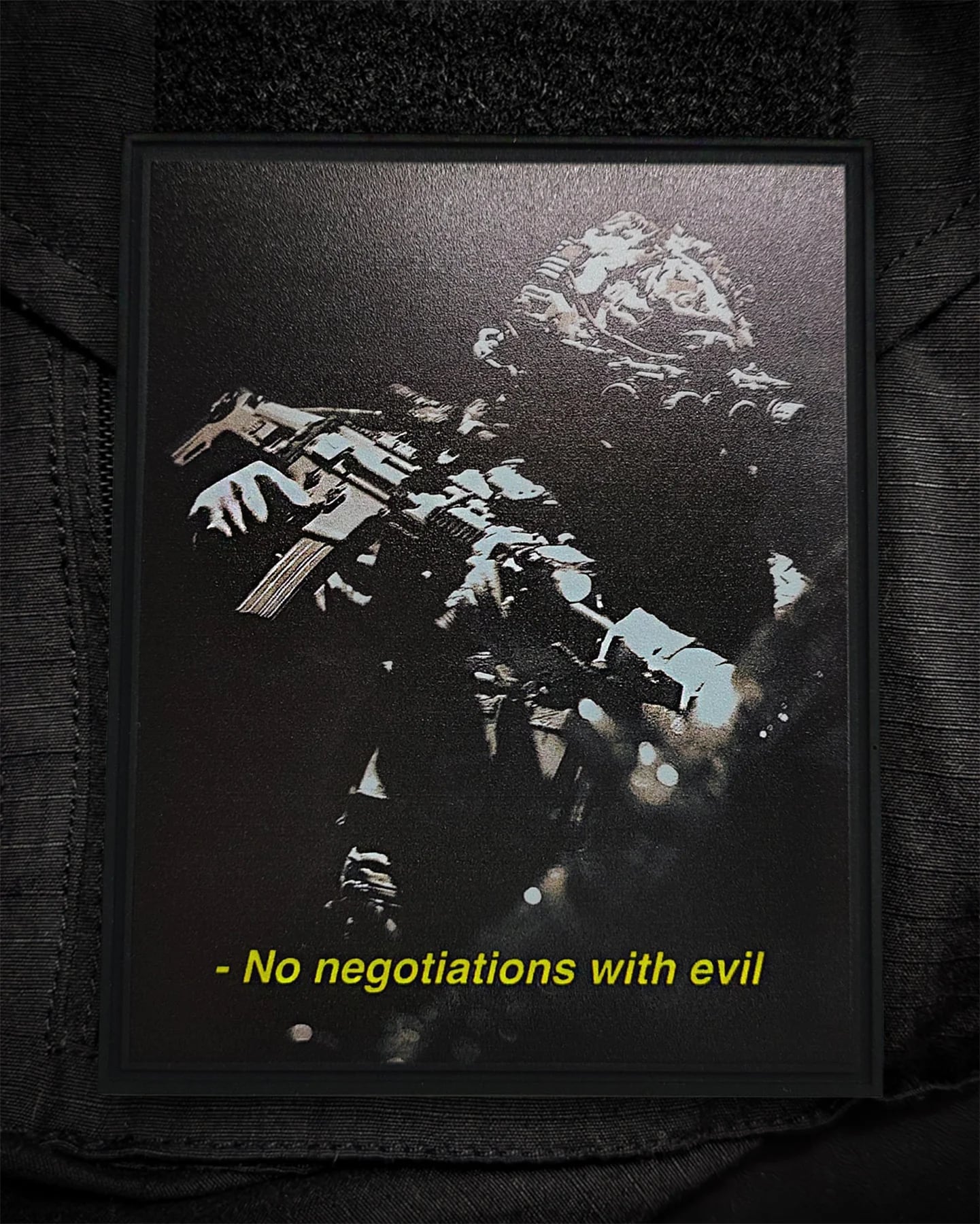 Нашивка Brothers in Arms No Negotiations Patch