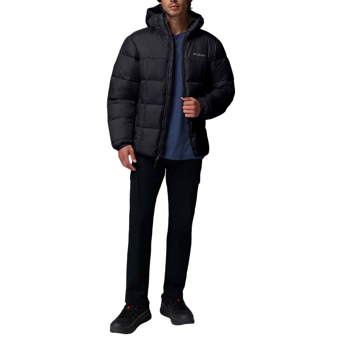 Kurtka Columbia Puffect IV Hooded Puffer - Black