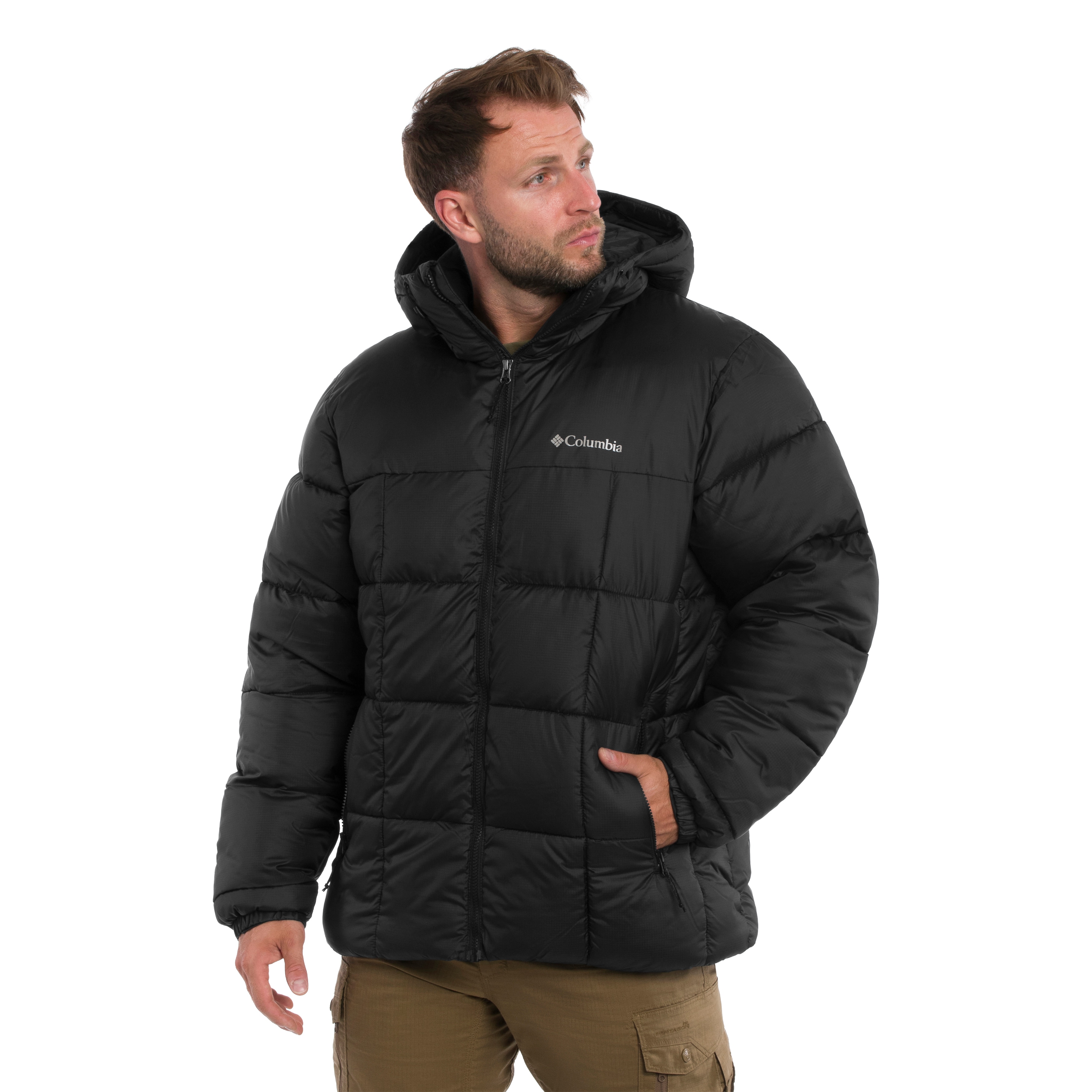 Kurtka Columbia Puffect IV Hooded Puffer - Black