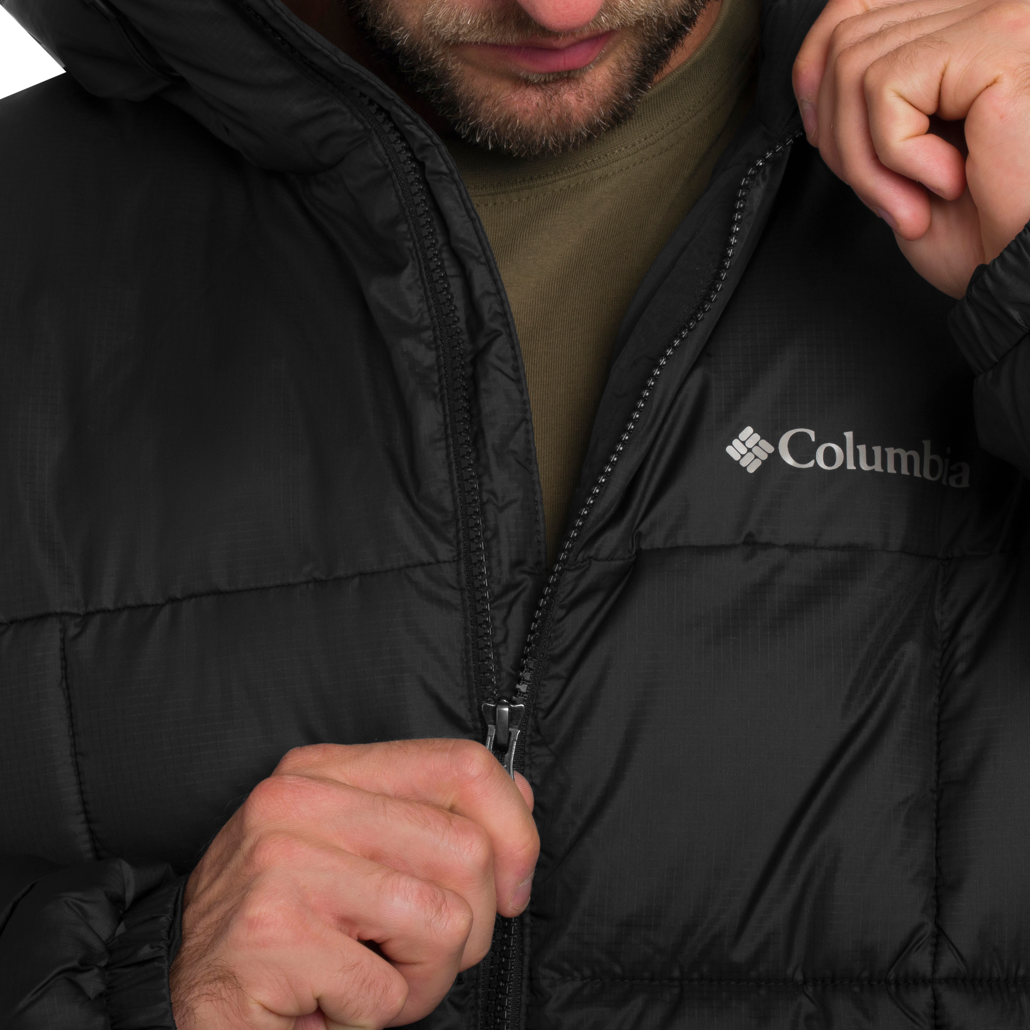 Kurtka Columbia Puffect IV Hooded Puffer - Black