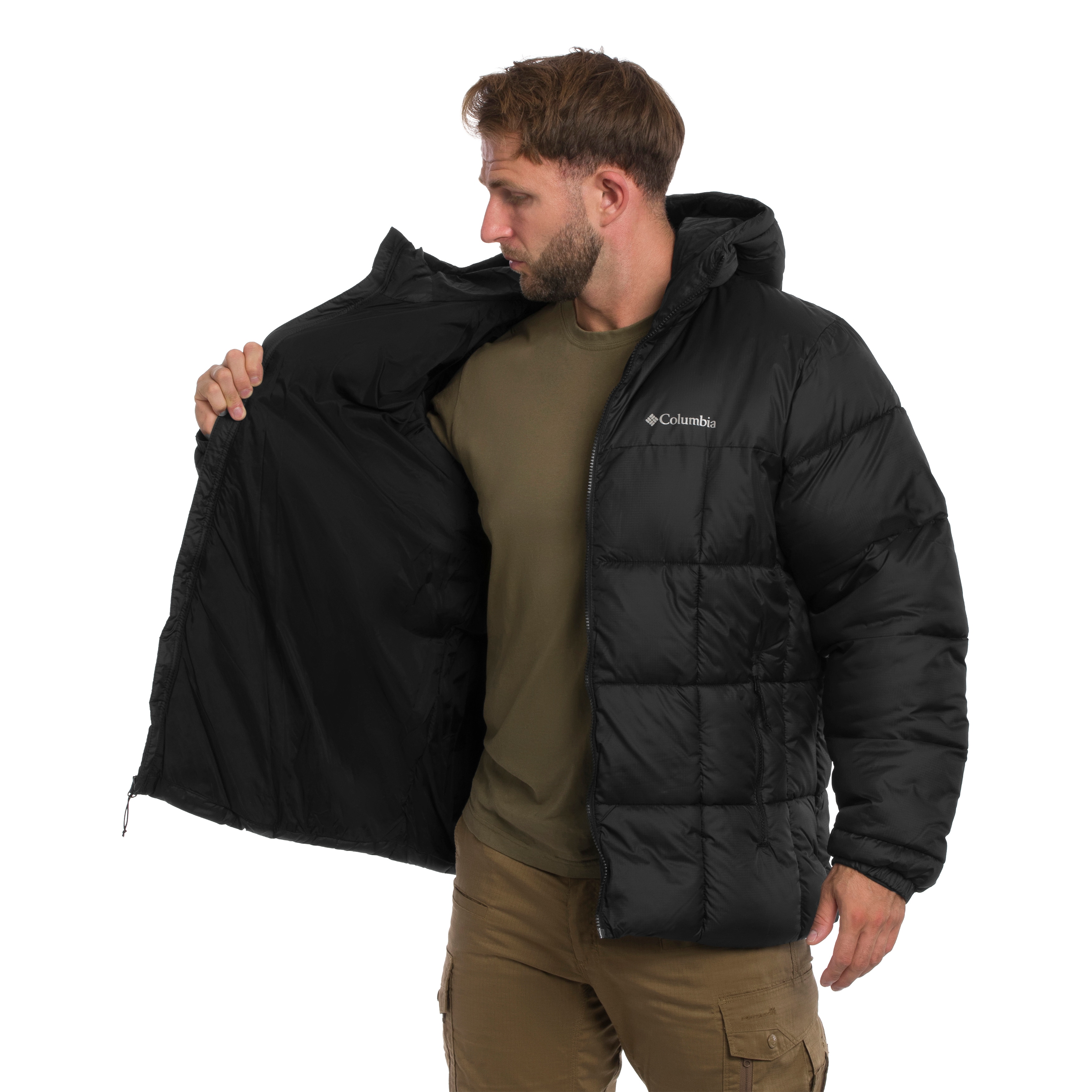 Kurtka Columbia Puffect IV Hooded Puffer - Black