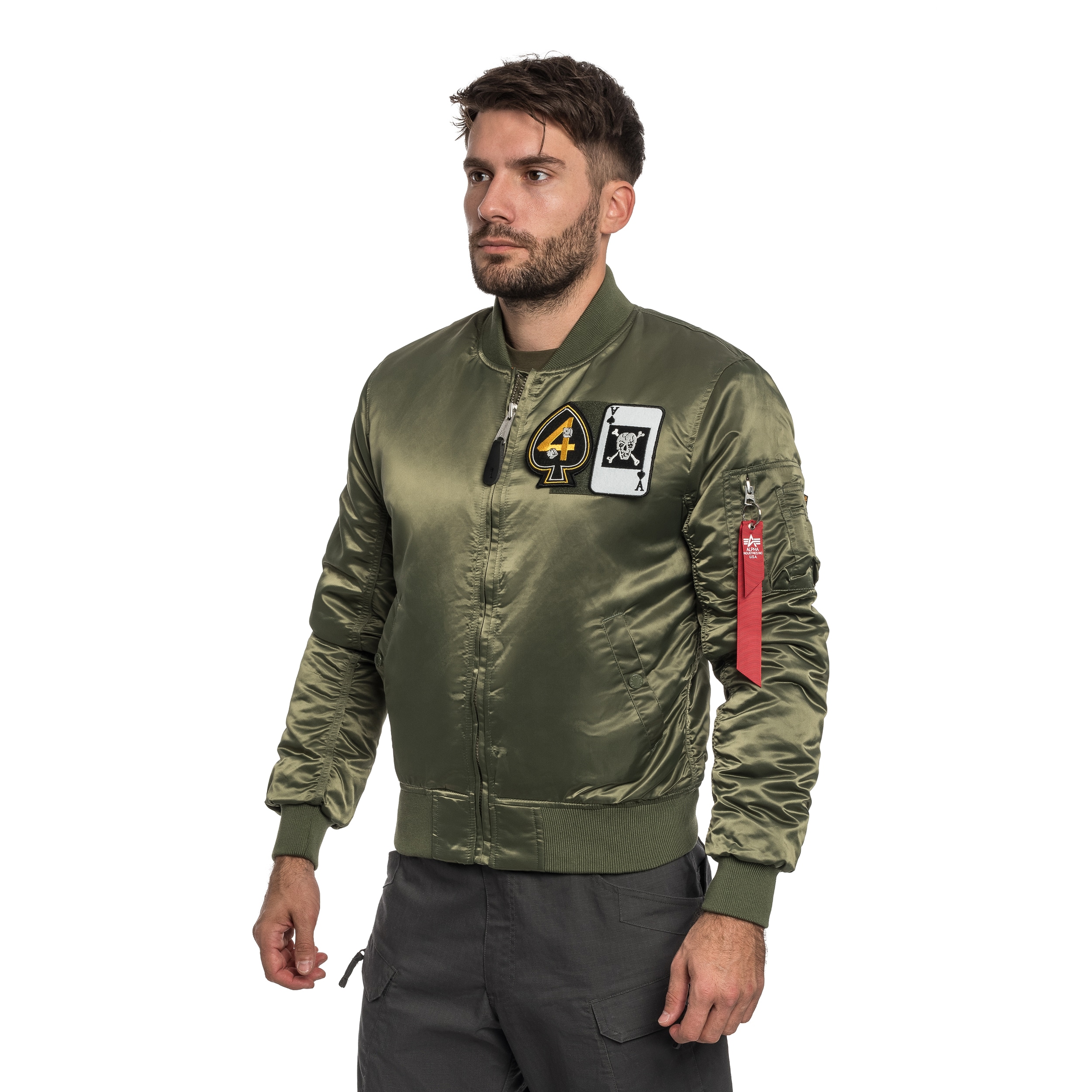 Kurtka Alpha Industries MA-1 Devils Brigade - Sage Green