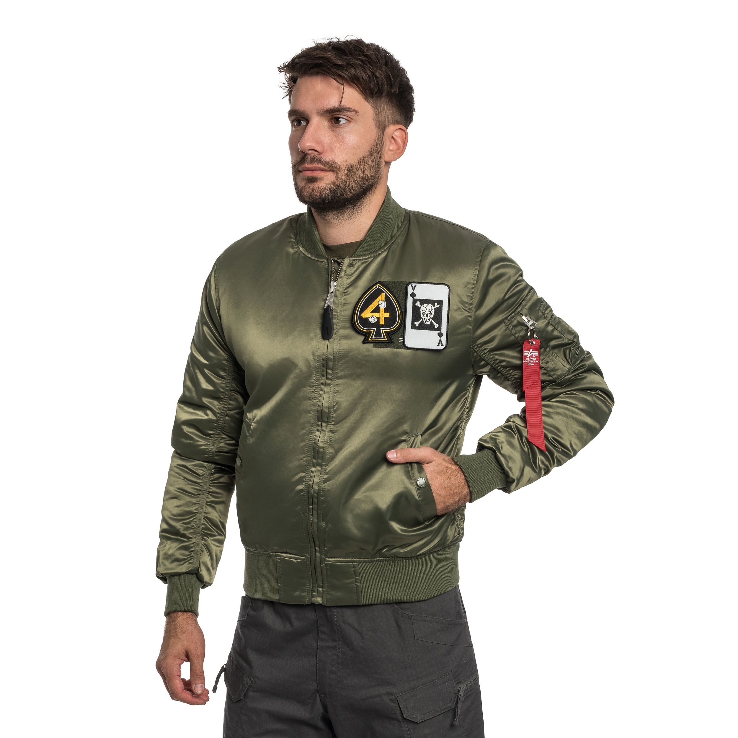 Kurtka Alpha Industries MA-1 Devils Brigade - Sage Green