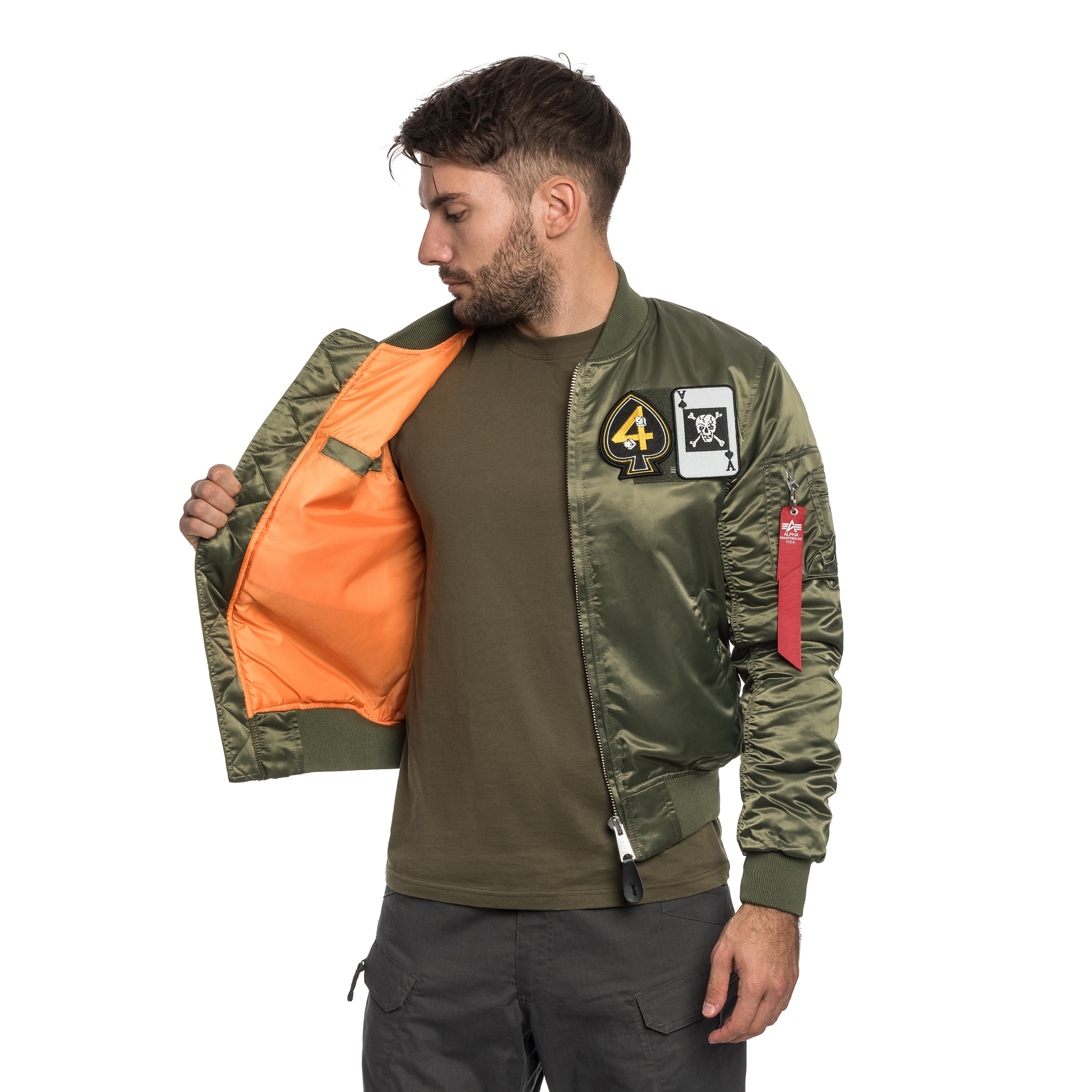 Kurtka Alpha Industries MA-1 Devils Brigade - Sage Green