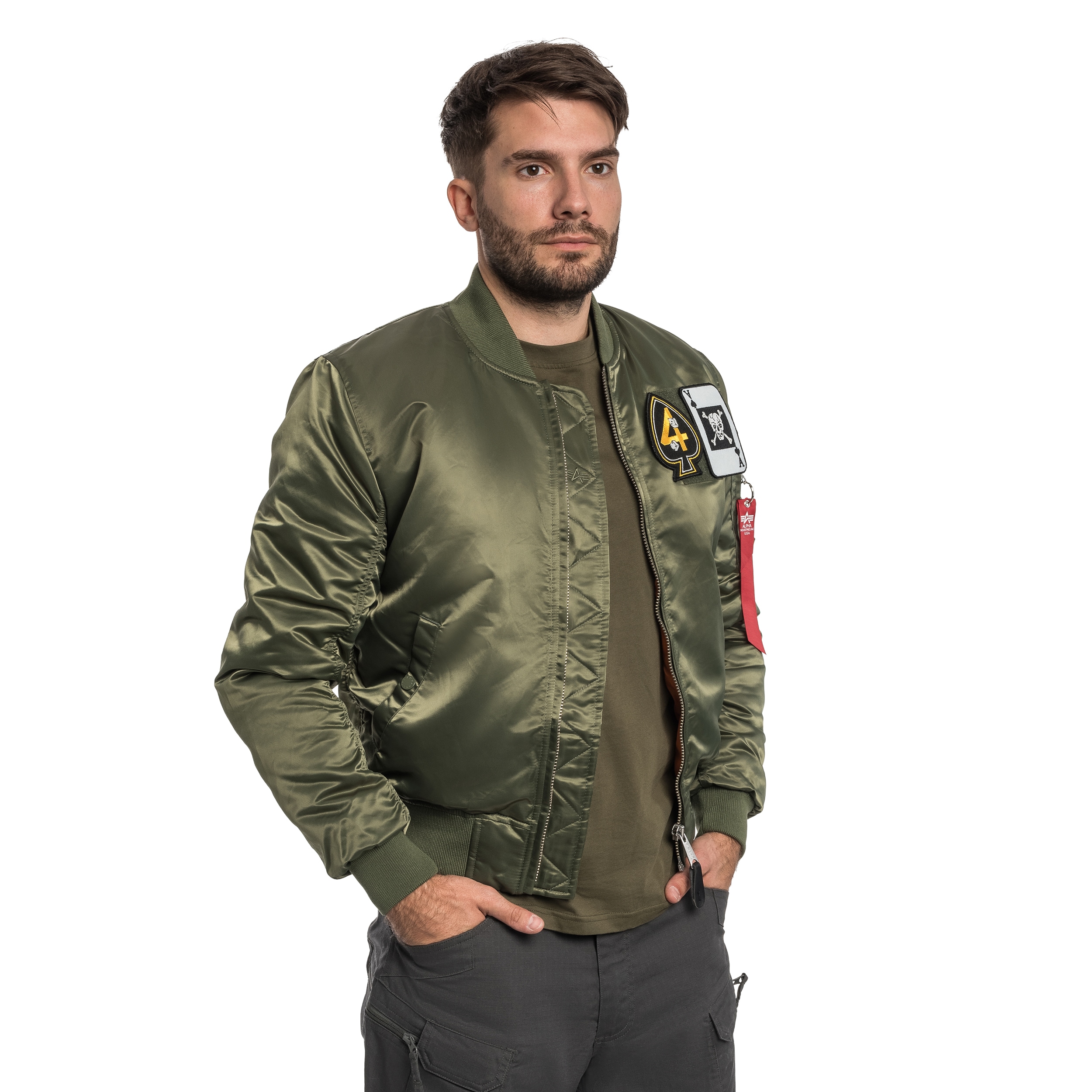 Kurtka Alpha Industries MA-1 Devils Brigade - Sage Green