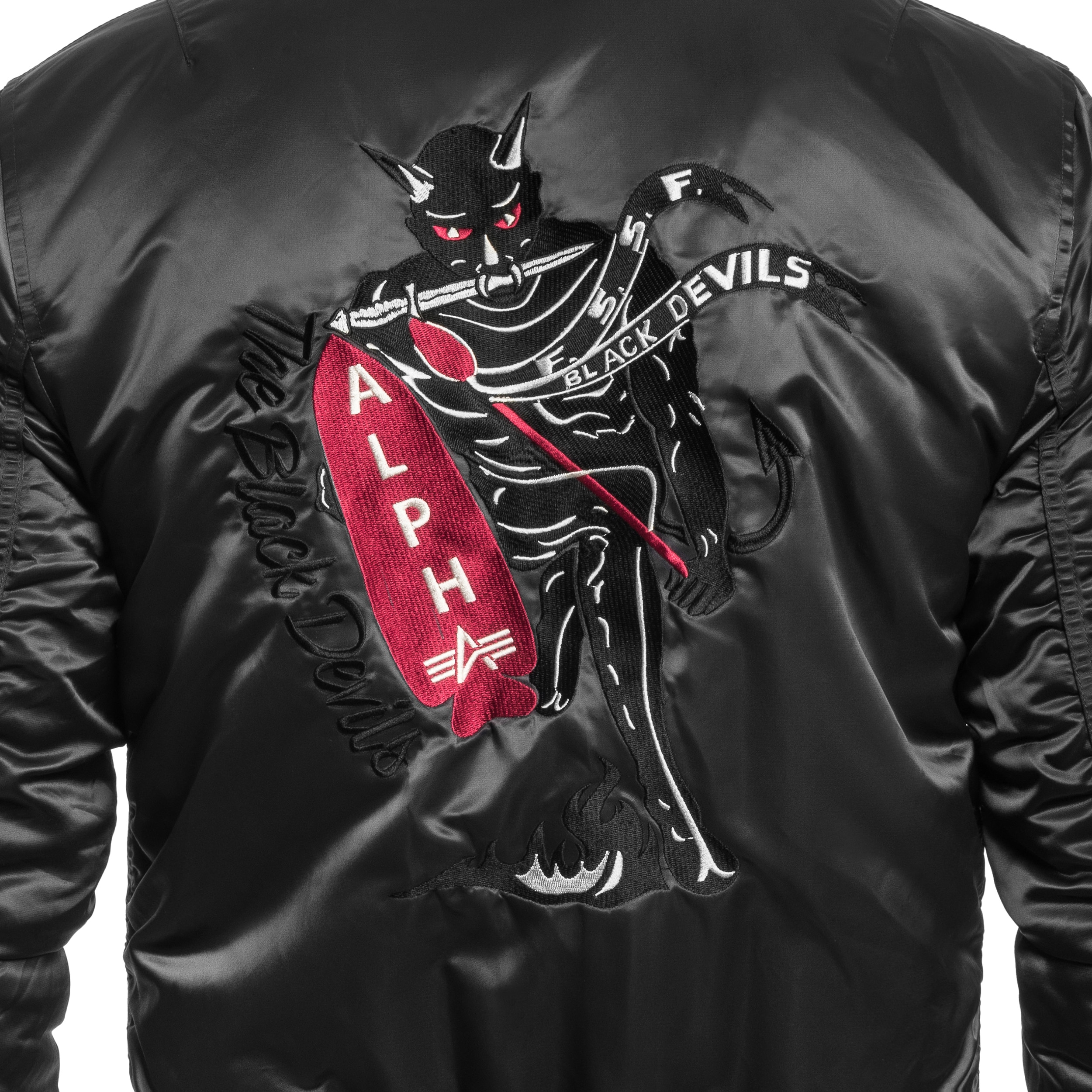 Kurtka Alpha Industries MA-1 Devils Brigade - Iron Grey