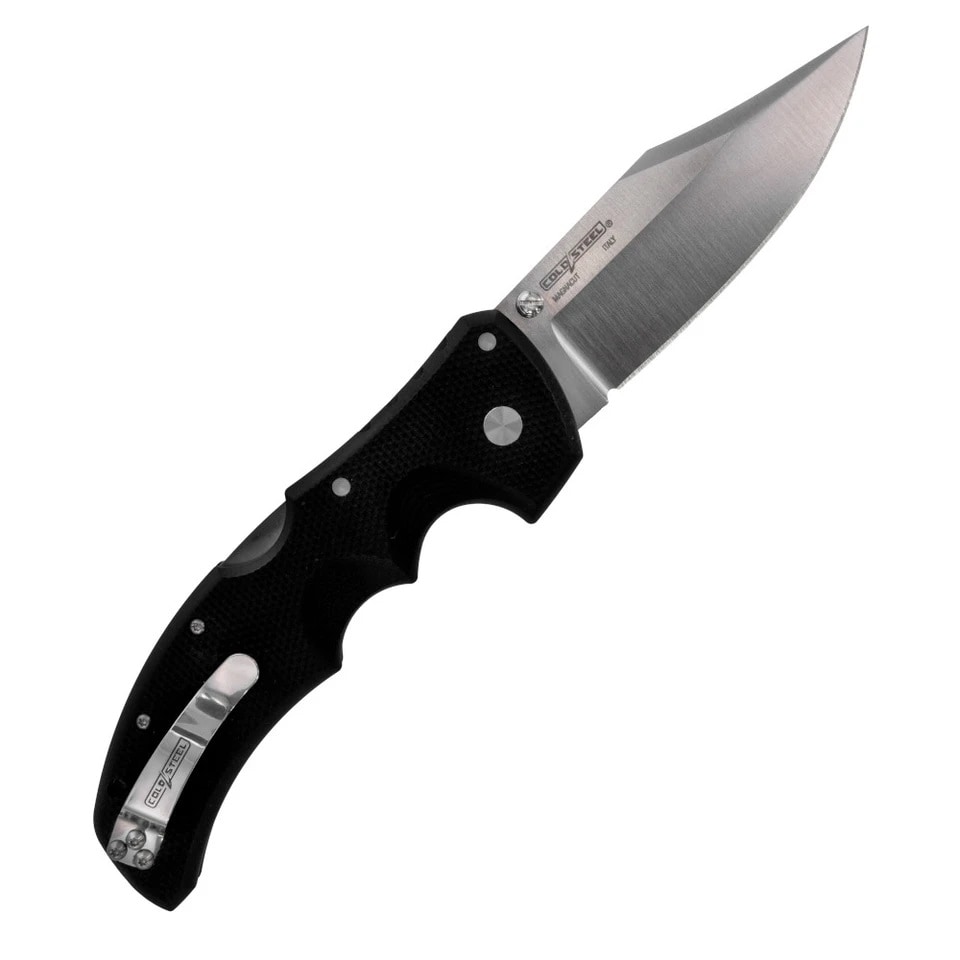 Cold Steel Recon 1 Folding Knife Clip Point MagnaCut Satin - Black