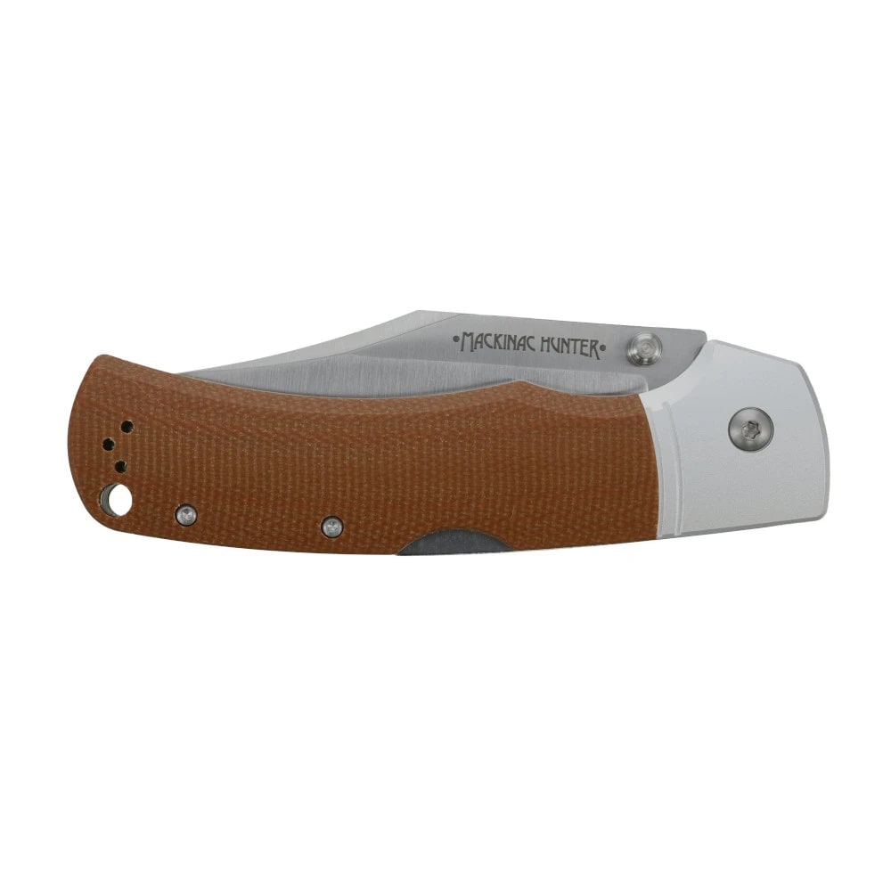 Cold Steel Mackinac Hunter Folding Knife AUS-10A - Brown