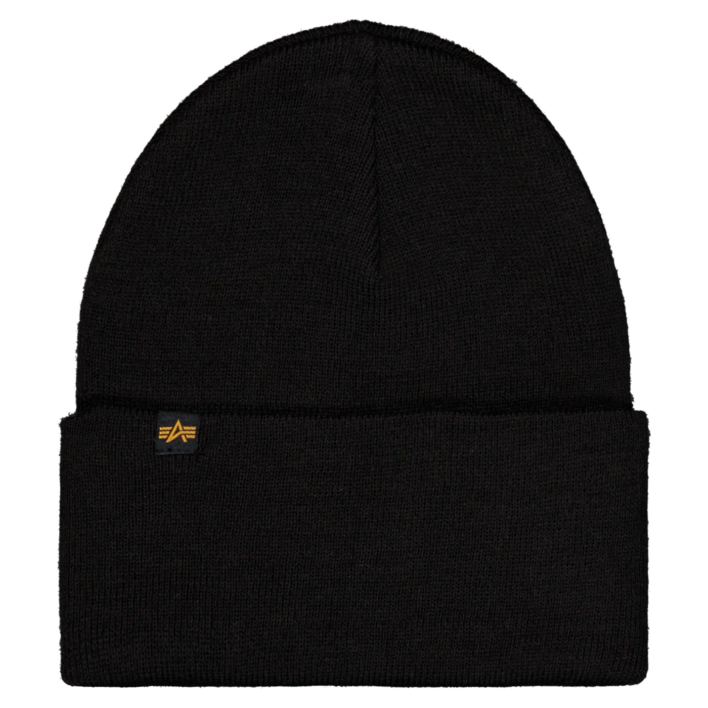Czapka Alpha Industries Rubber Logo Beanie - Black