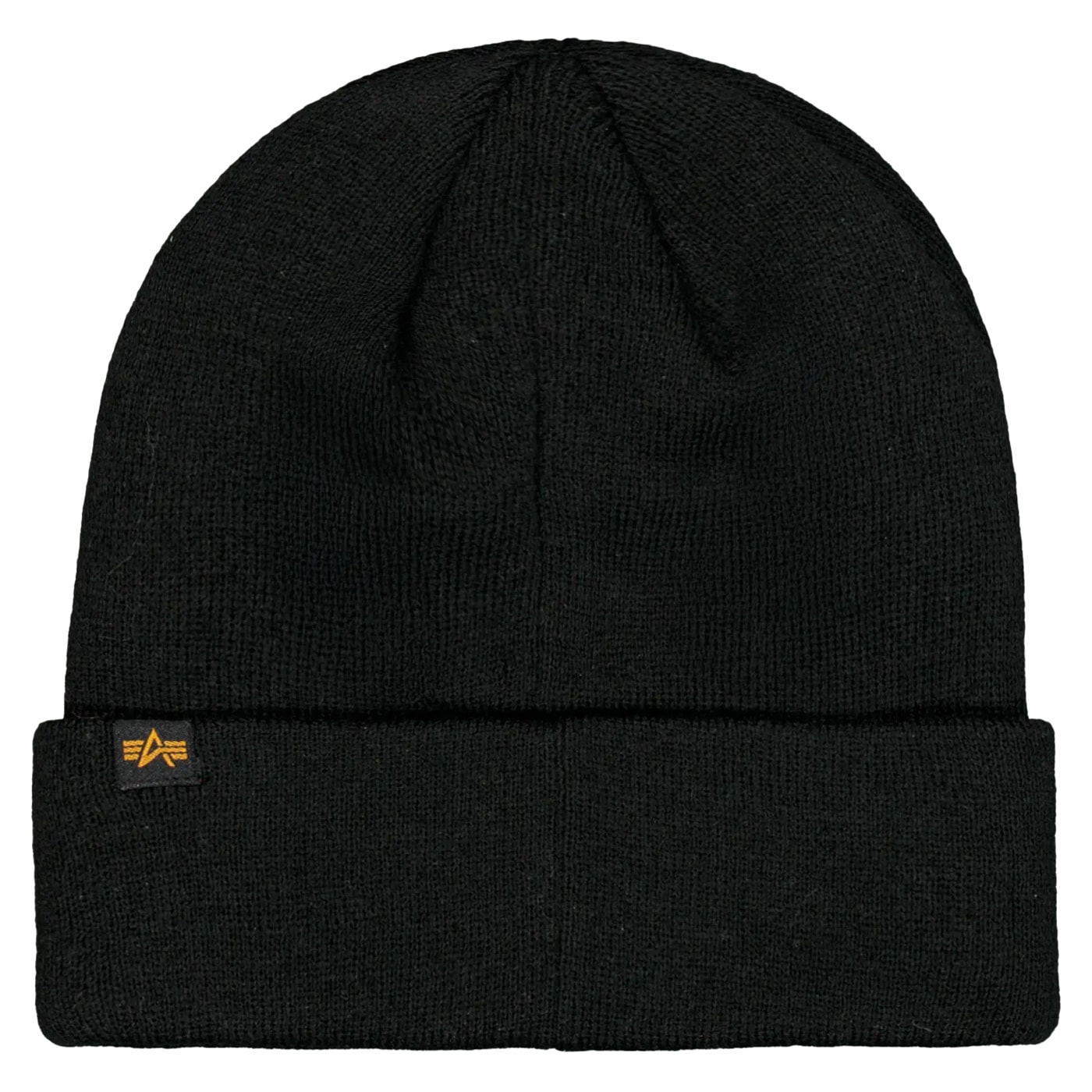Czapka Alpha Industries Metal Label Beanie - Black