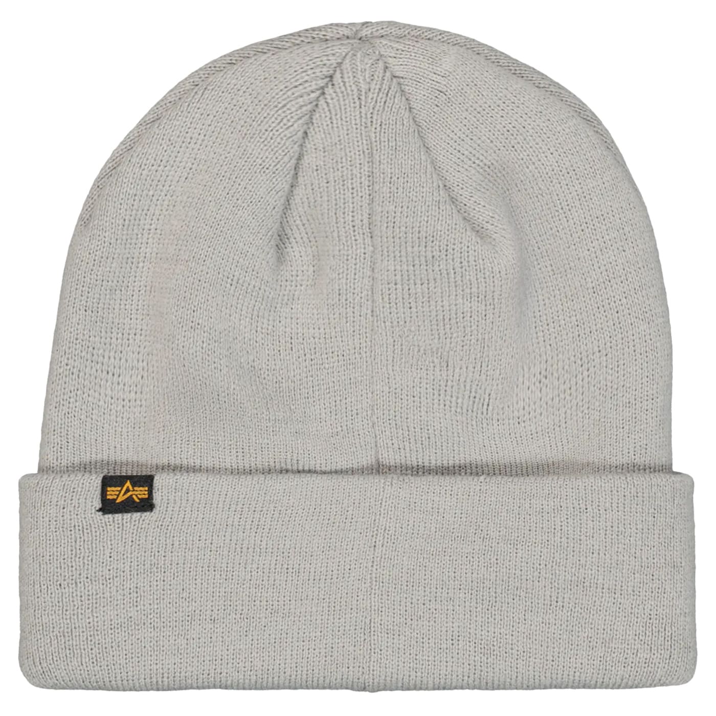 Czapka Alpha Industries Metal Label Beanie - Silver