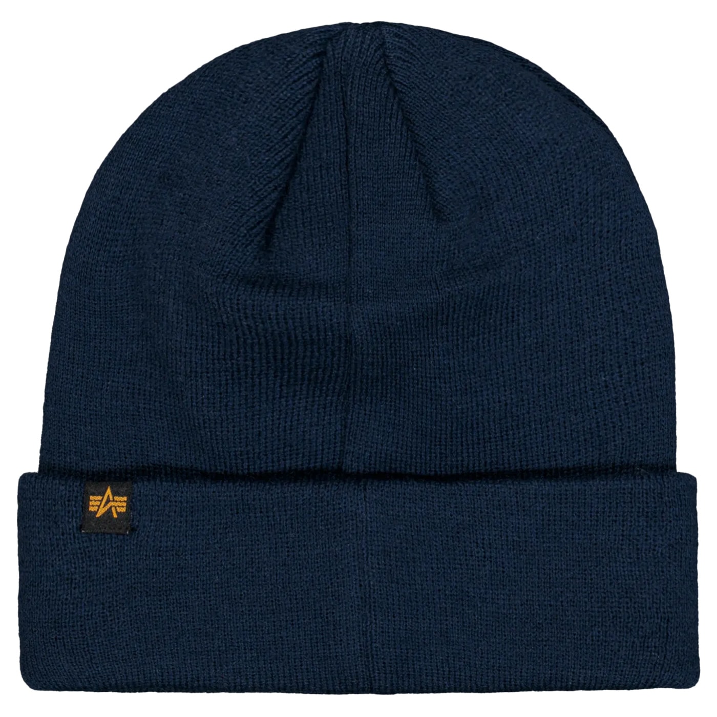 Czapka Alpha Industries Metal Label Beanie - Ultra Navy