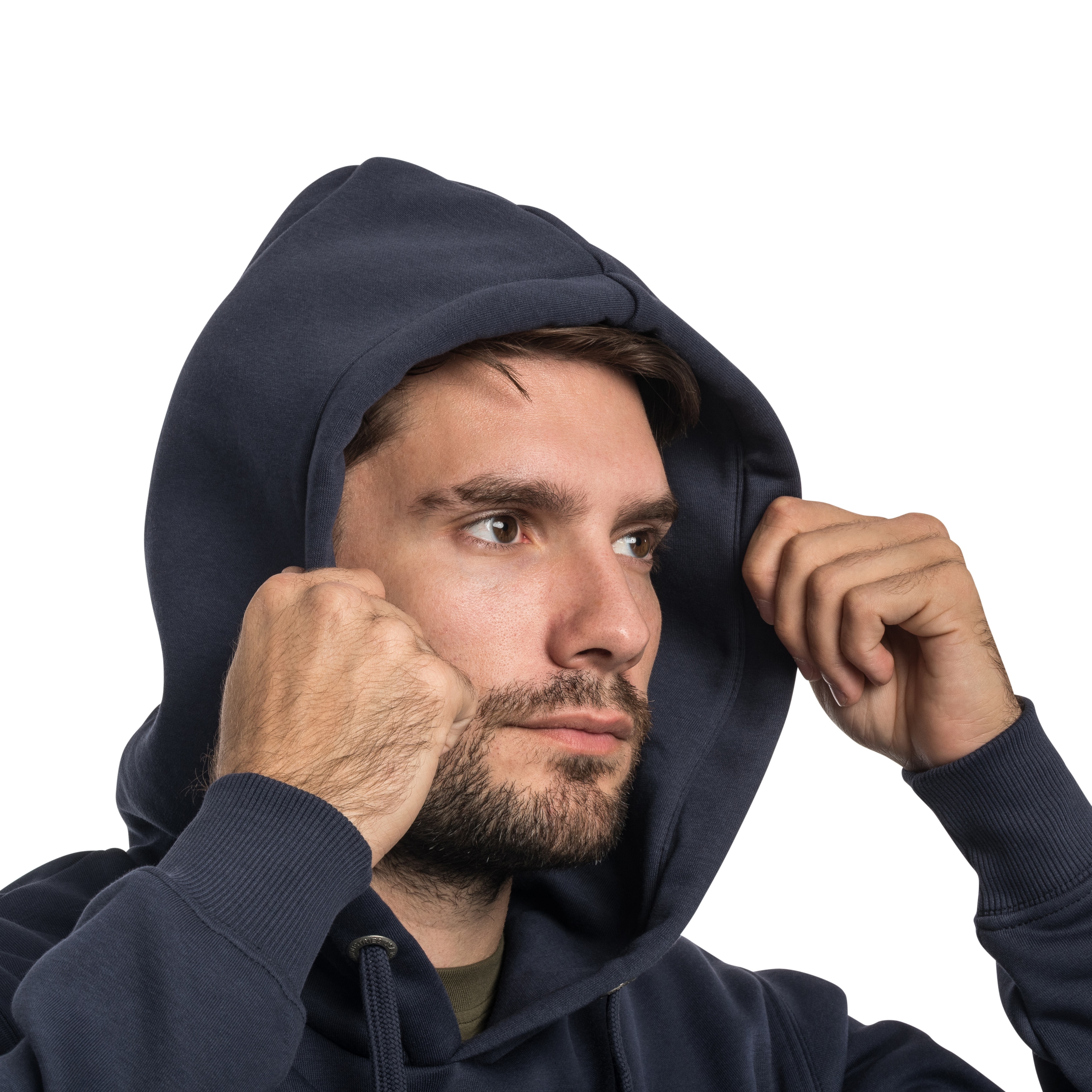 Alpha Industries Dye To Match Contractor Hoody - Ultra Navy