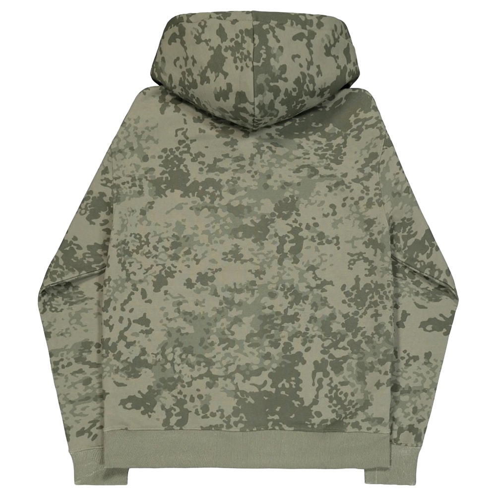 Худі Alpha Industries Basic Big Logo Camo - Forest Camo