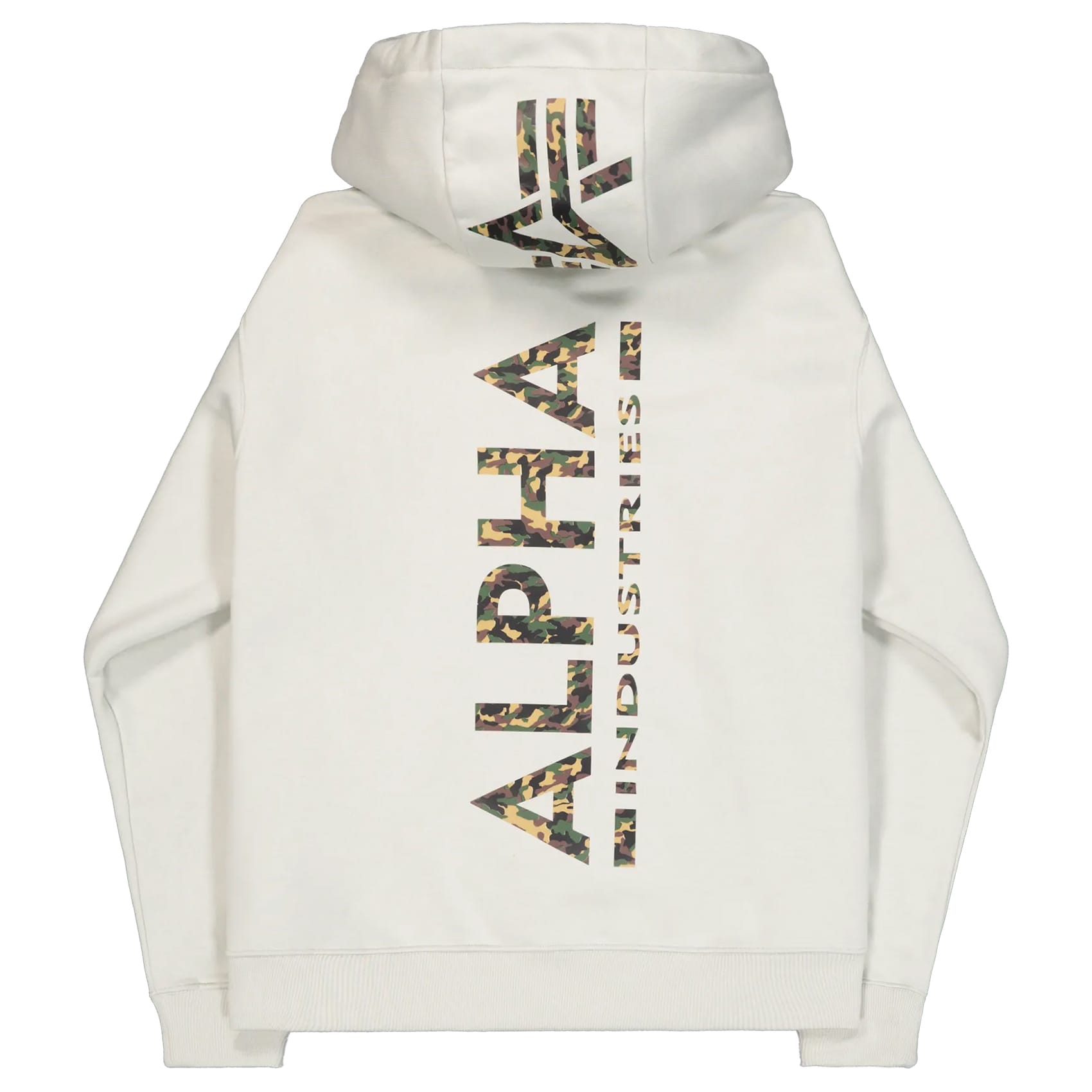 Bluza Alpha Industries Backprint Mirror Camo - Stone