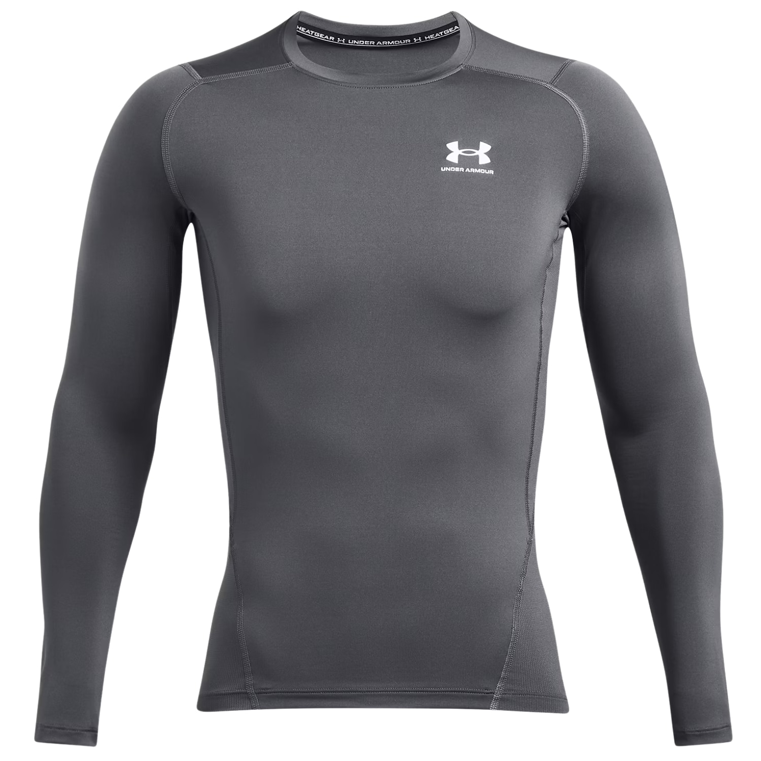 Koszulka termoaktywna Under Armour HeatGear Compression - Castlerock/White