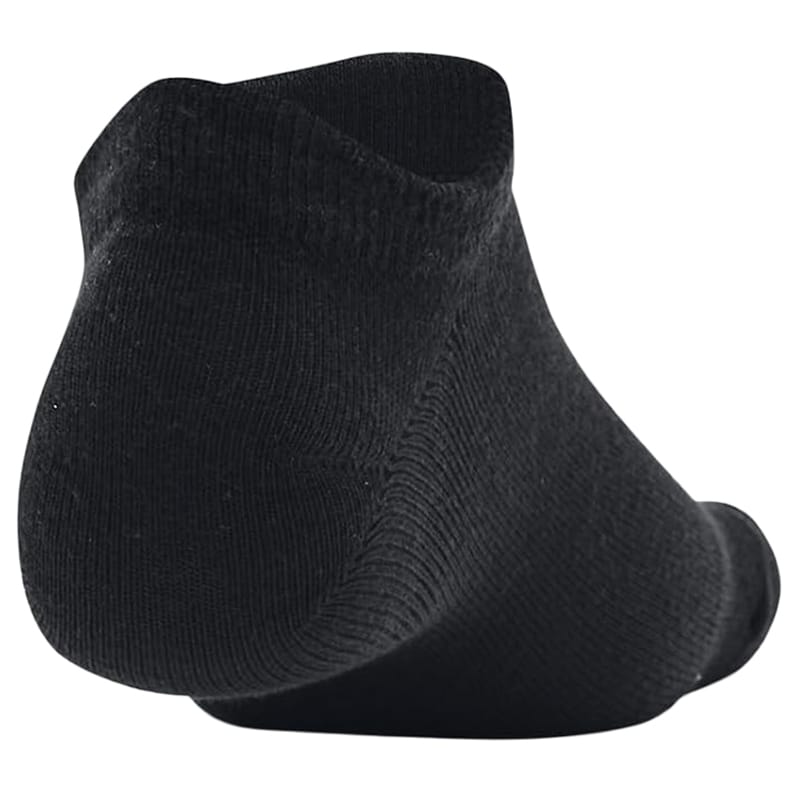Skarpety Under Armour Essential No Show Black/White/Halo Grey - 6 par