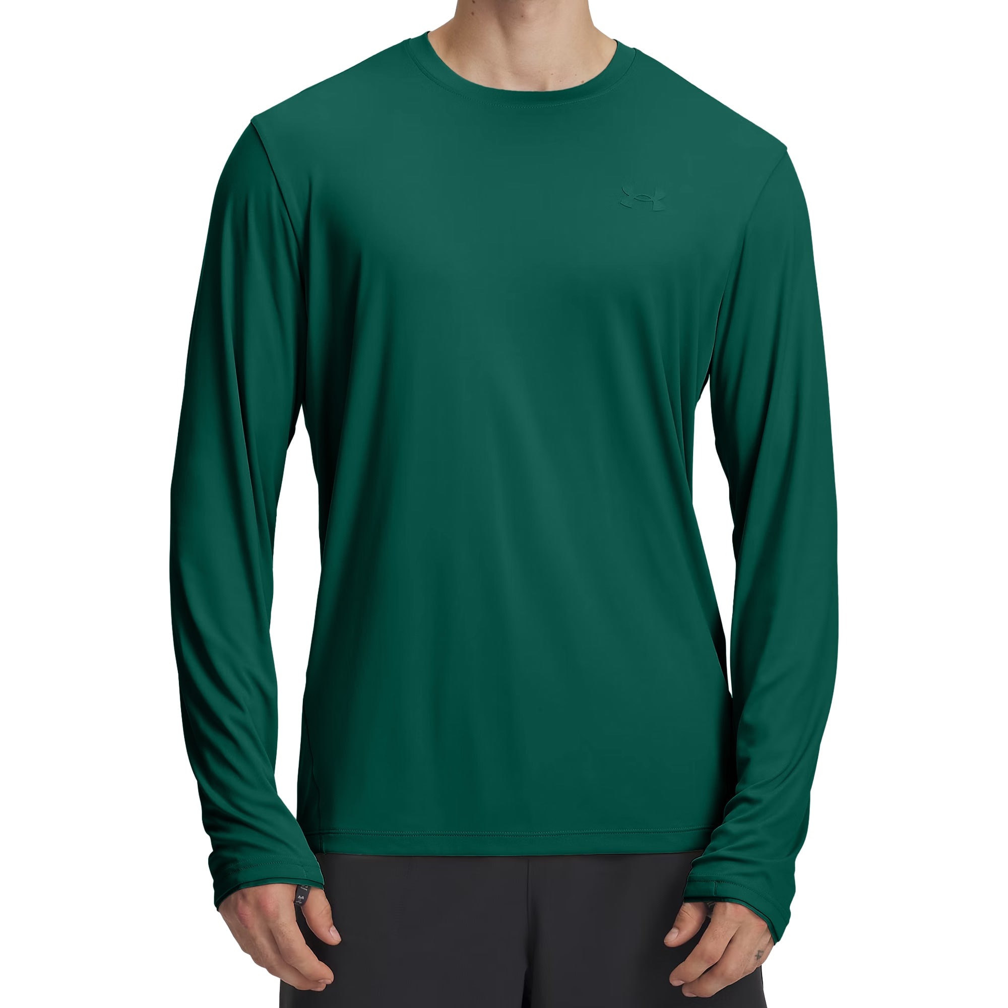 Koszulka T-shirt Under Armour Explor Iso-Chill UPF Long Sleeve - Campus Ivy
