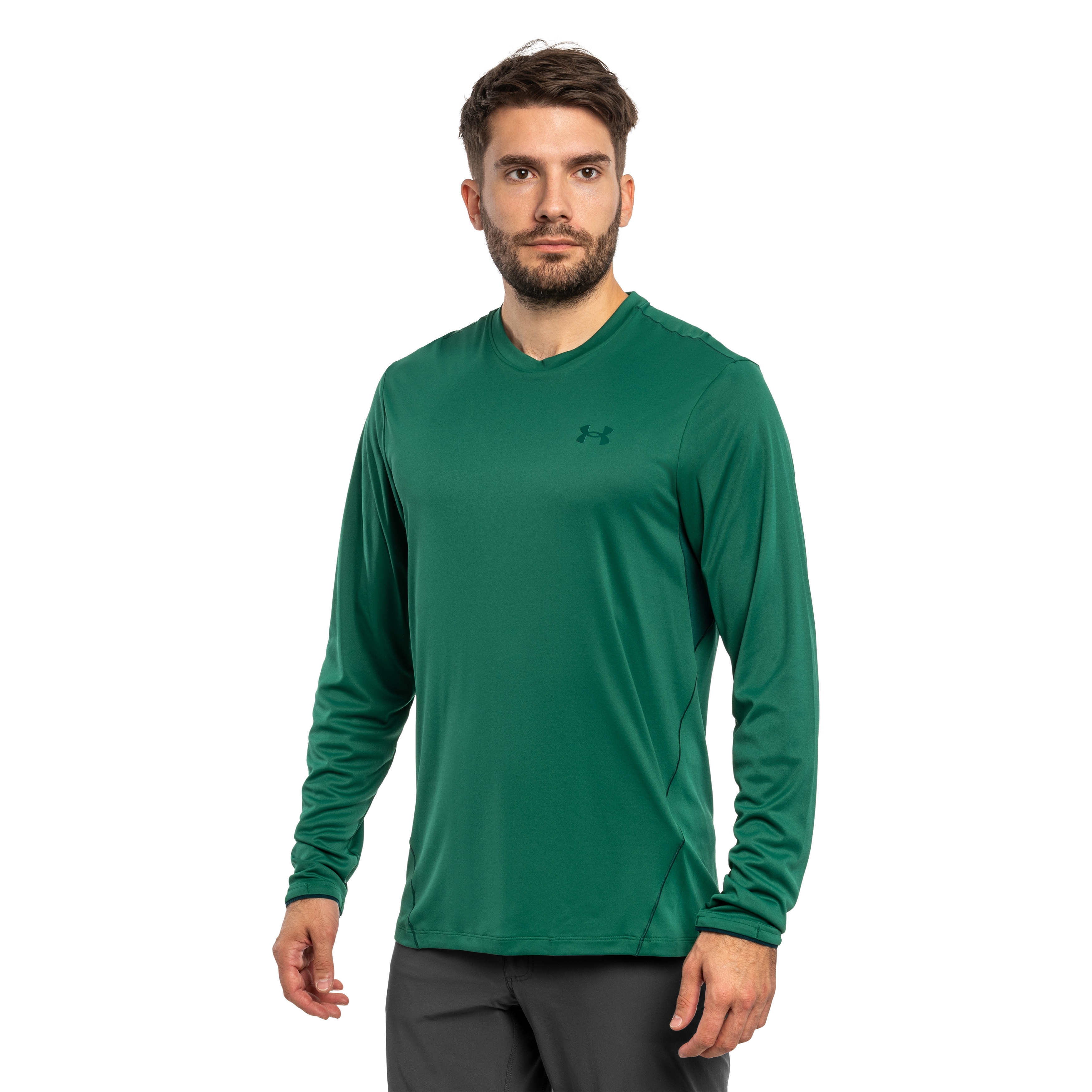 Koszulka Under Armour Explor Iso-Chill UPF Long Sleeve - Campus Ivy