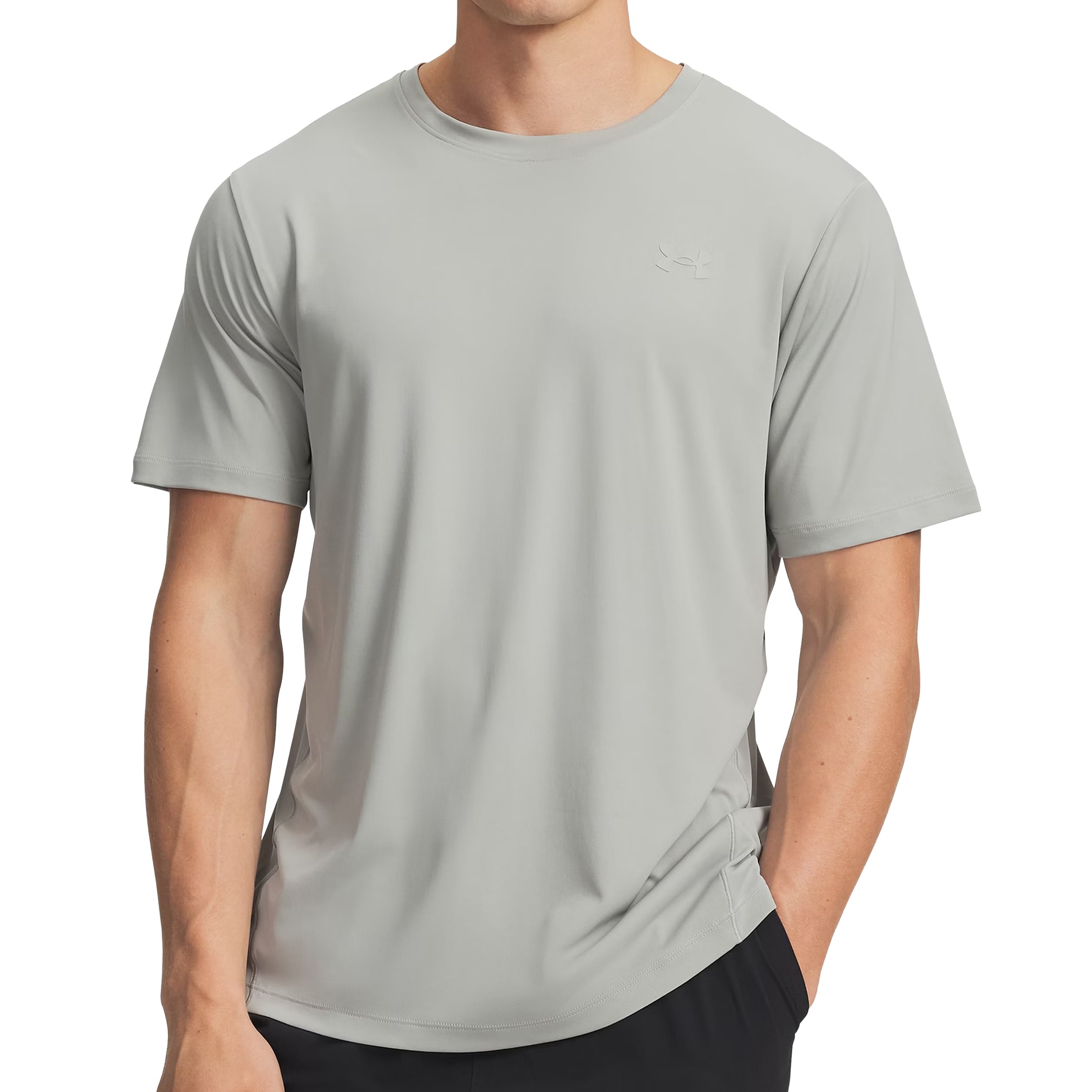 Koszulka T-shirt Under Armour Explor Iso-Chill UPF Short Sleeve - Titanium