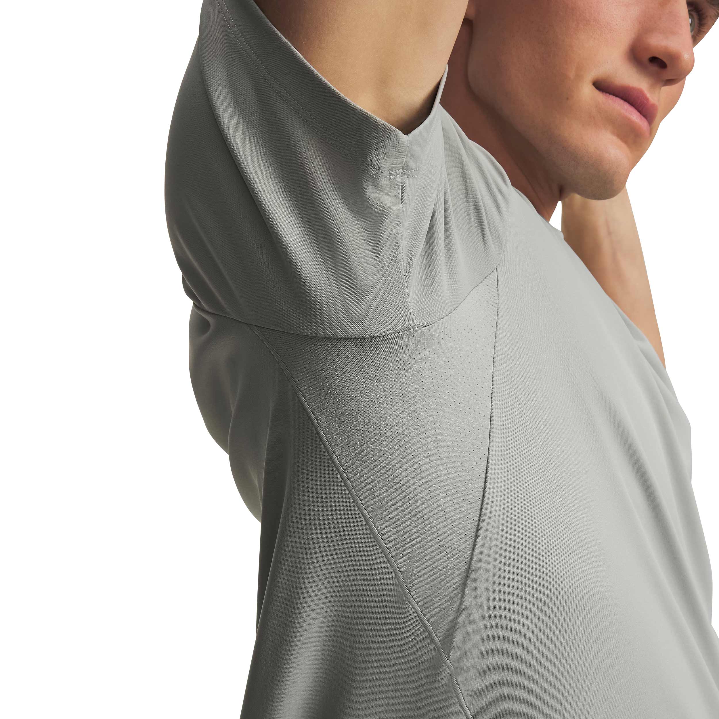 Koszulka T-shirt Under Armour Explor Iso-Chill UPF Short Sleeve - Titanium