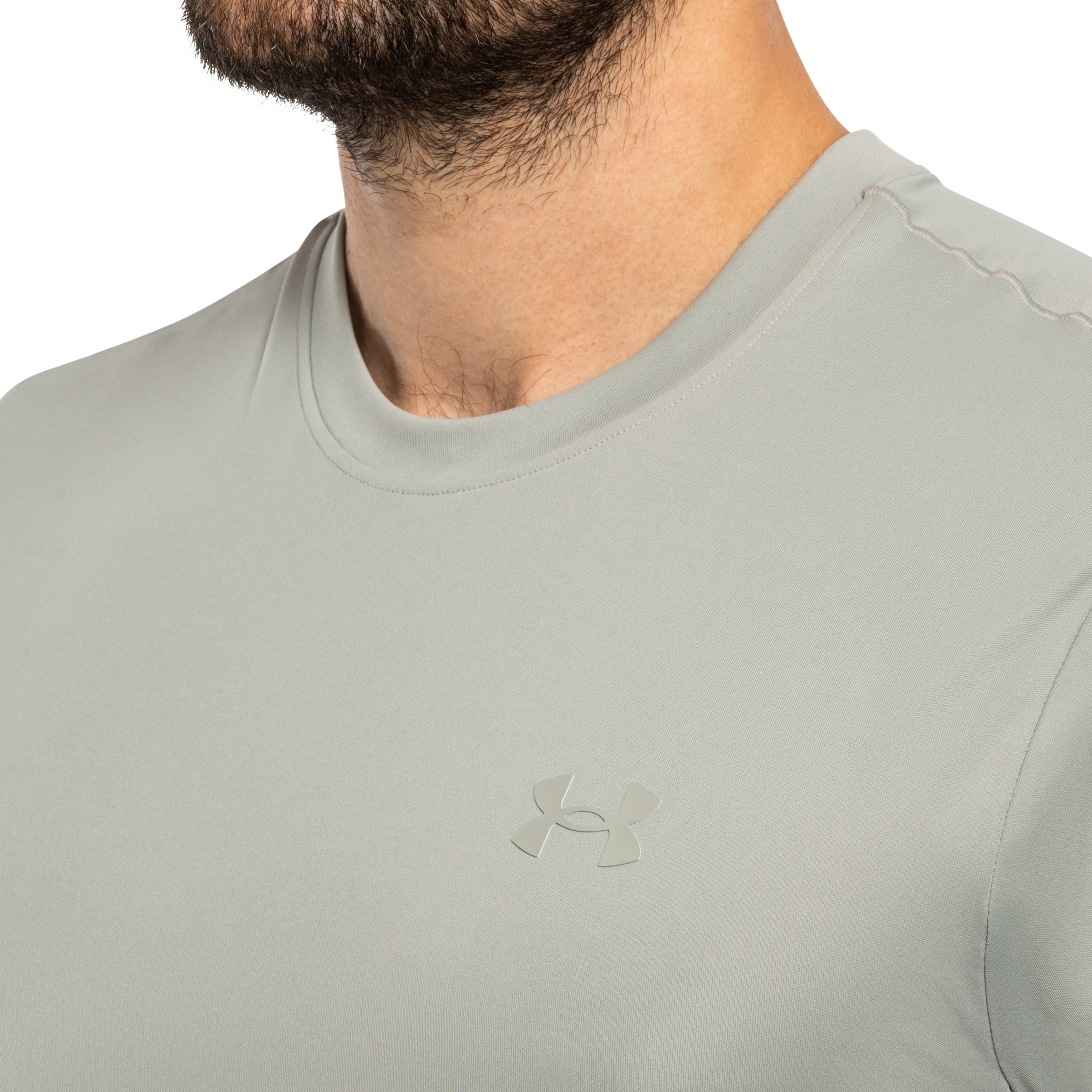 Koszulka T-shirt Under Armour Explor Iso-Chill UPF Short Sleeve - Titanium