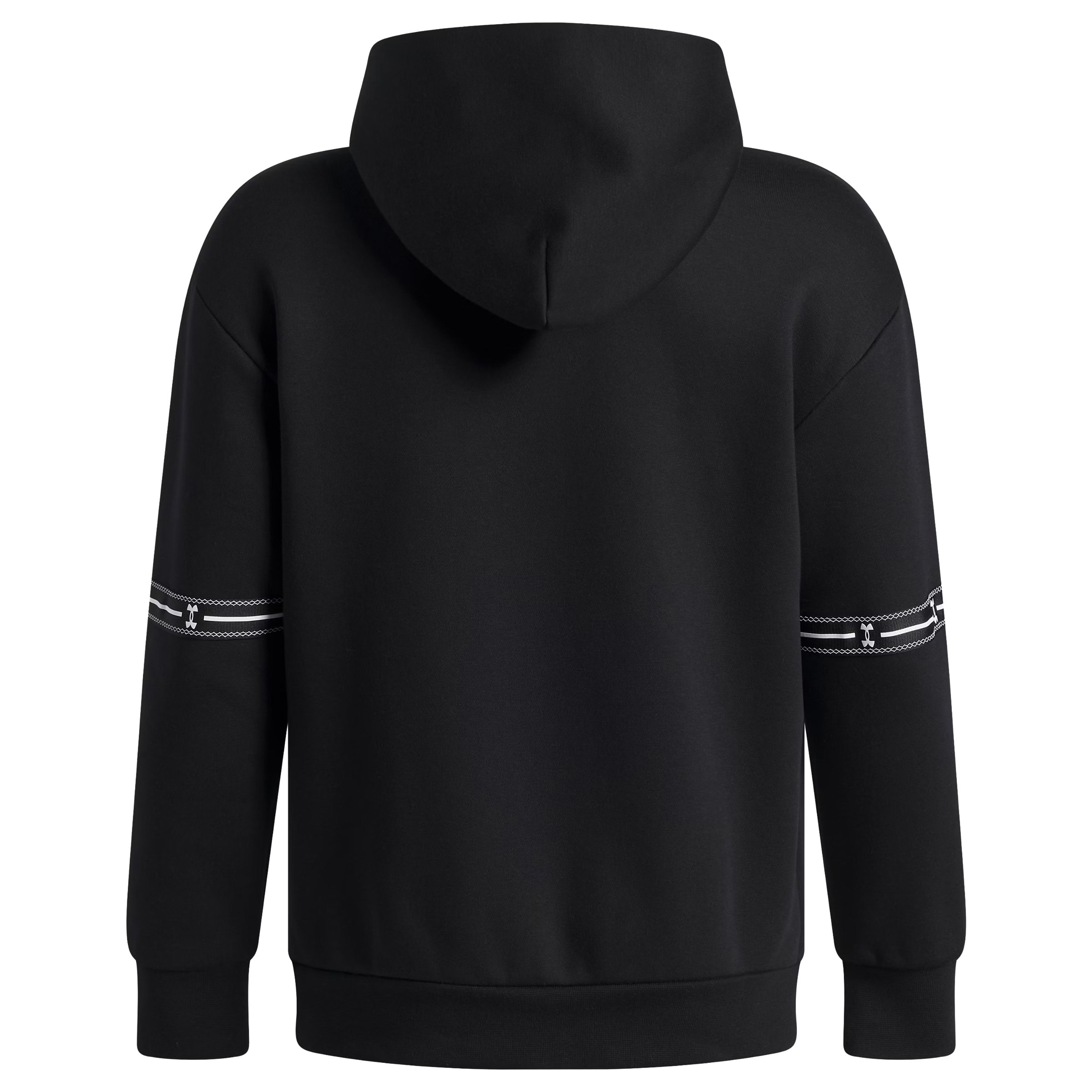 Bluza Under Armour Icon Fleece Taped Hoodie - Ultimate Black/White