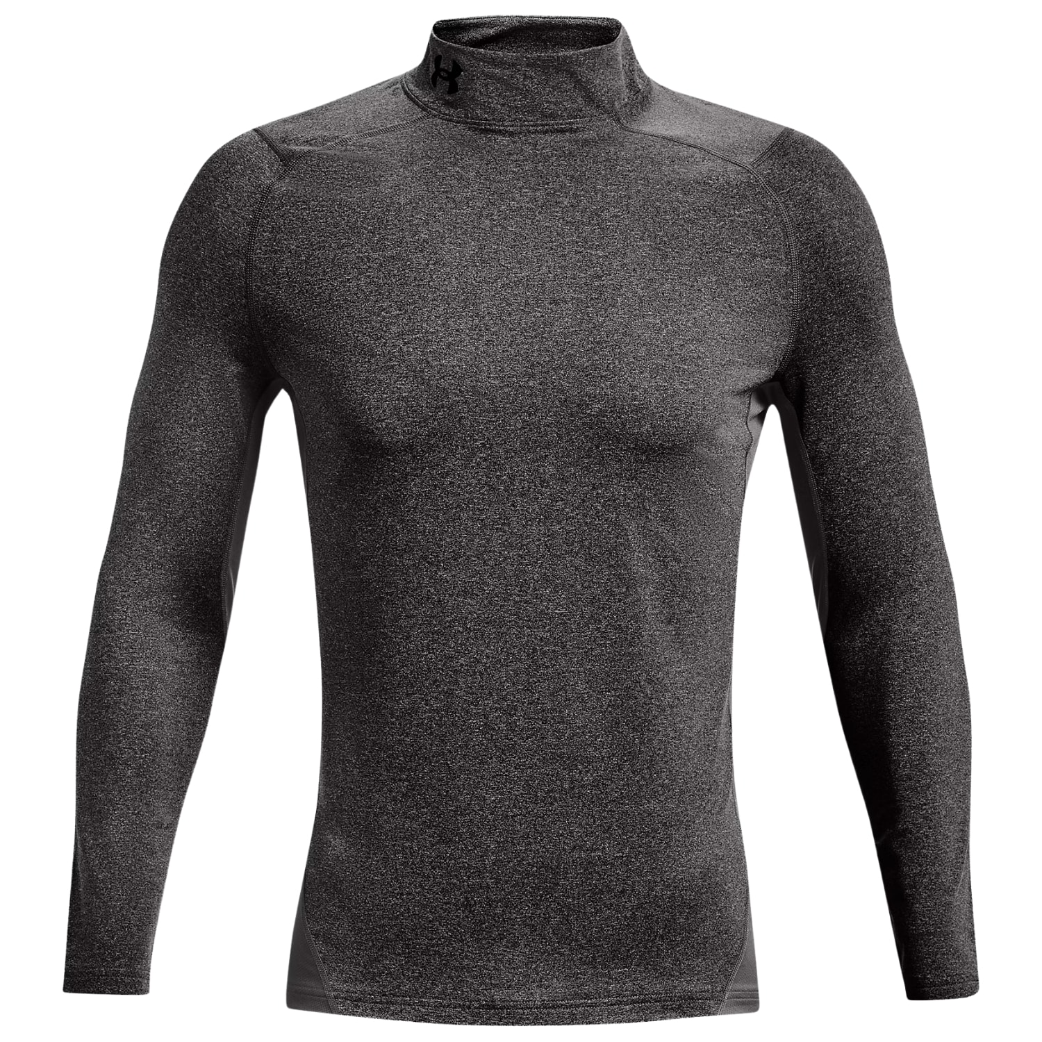 Термоактивна футболка Under Armour ColdGear Fitted - Charcoal Light Heather/Black