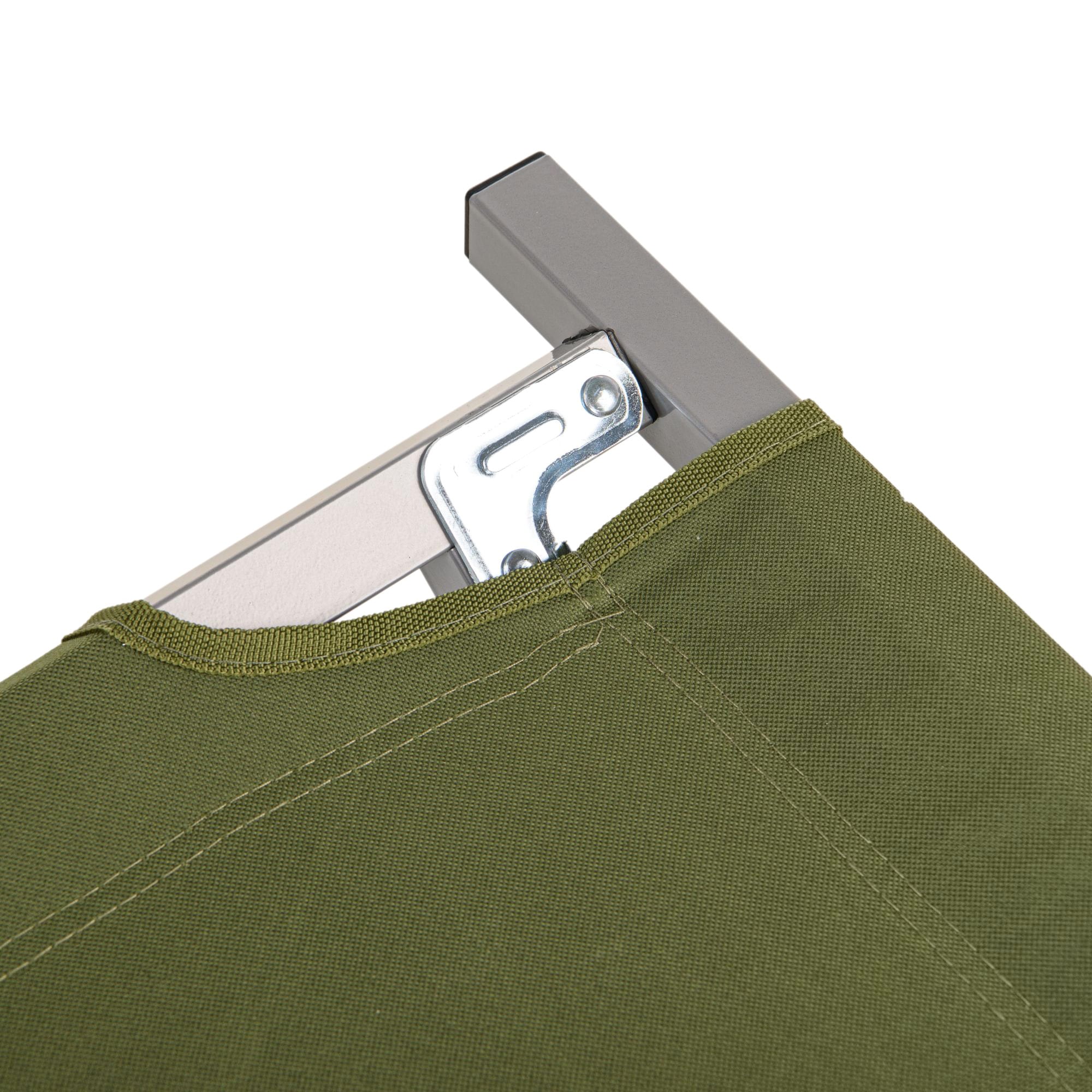 Łóżko polowe składane JB Tacticals Olive - 190 x 65 cm