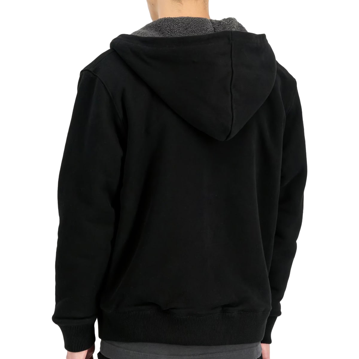 Худі Alpha Industries Fleece Sherpa - Black