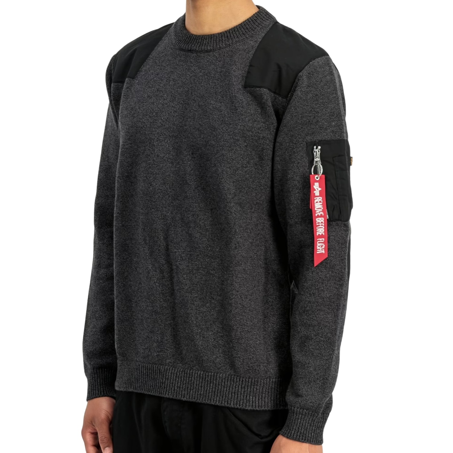 Светр Alpha Industries Knitted Utility - Black