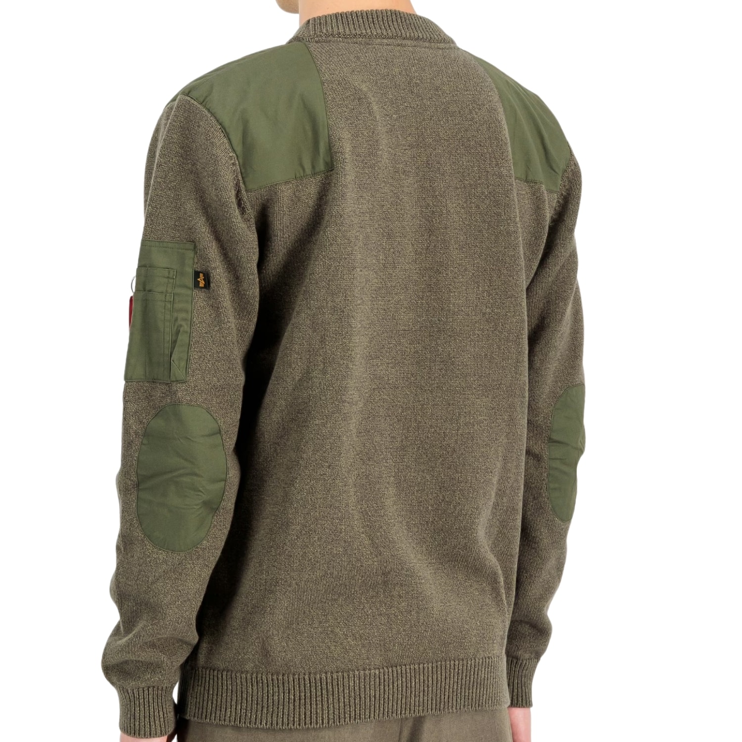 Светр Alpha Industries Knitted Utility - Mud Olive