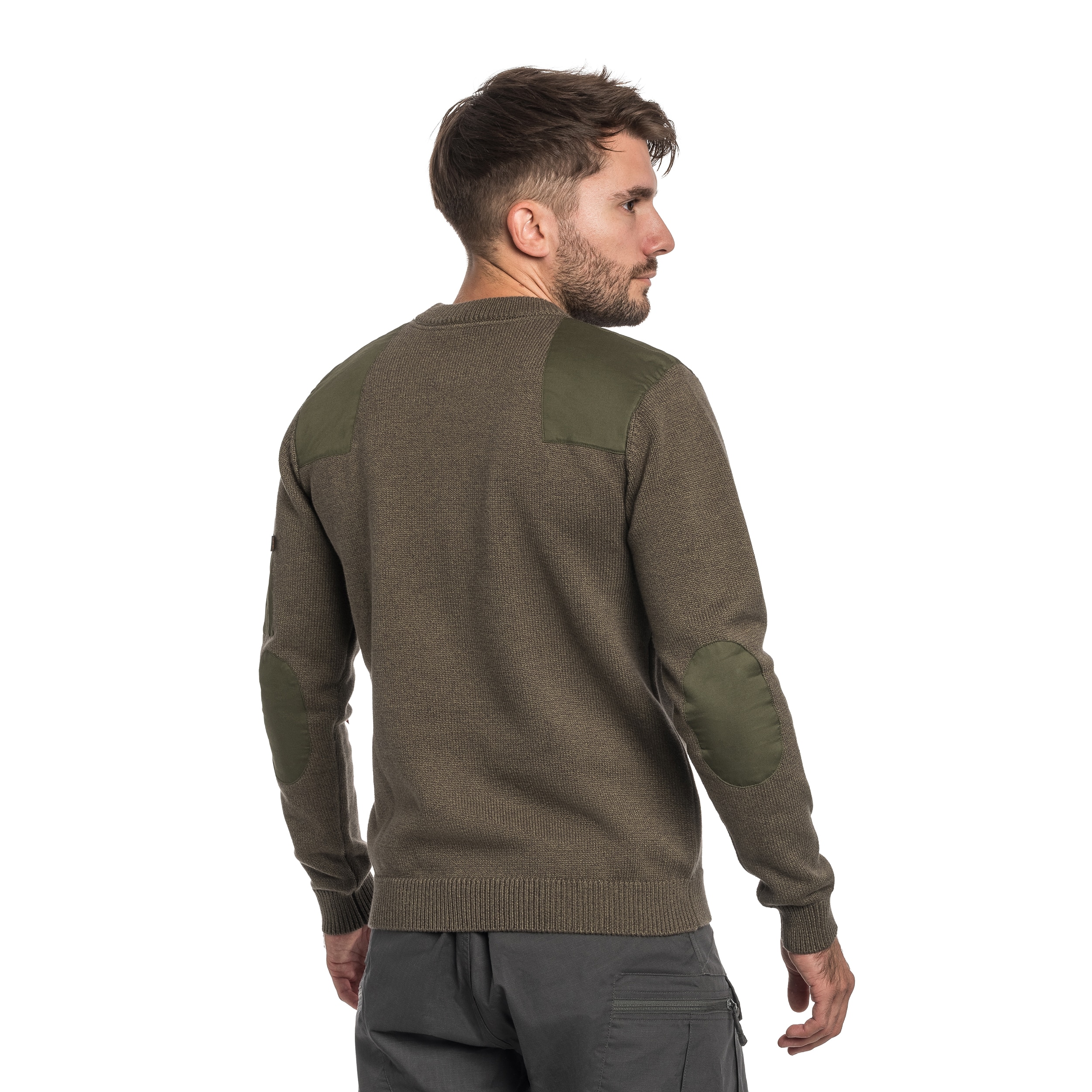 Светр Alpha Industries Knitted Utility - Mud Olive