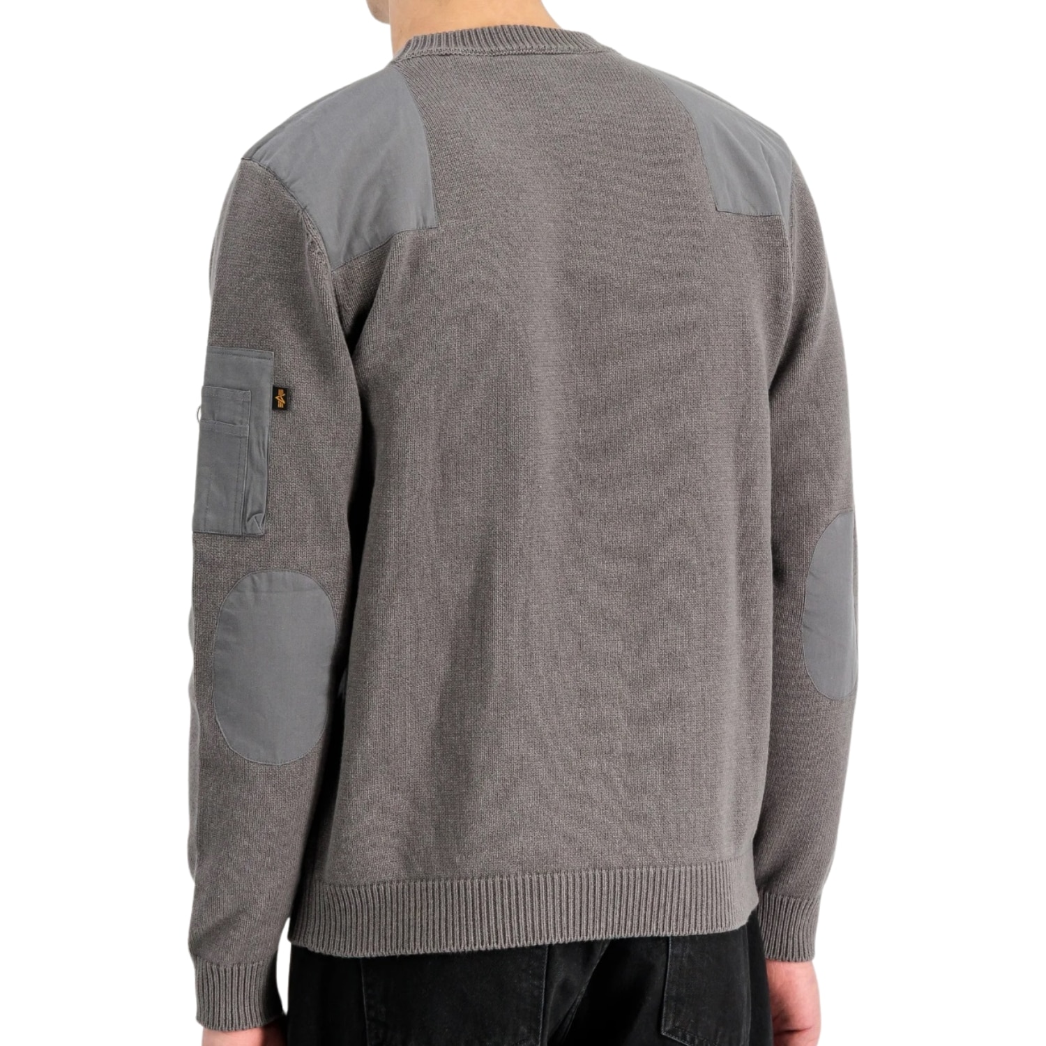 Светр Alpha Industries Knitted Utility - Vintage Grey