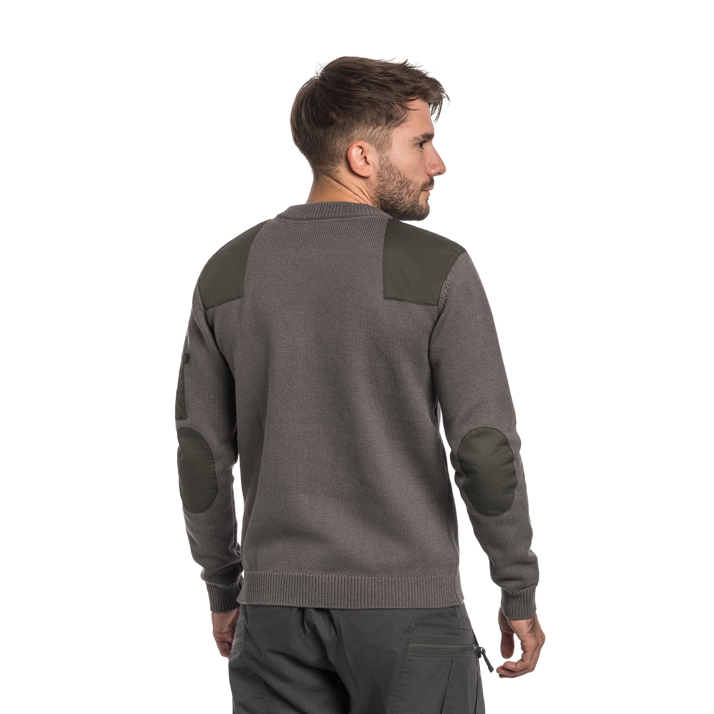 Sweter Alpha Industries Knitted Utility - Vintage Grey