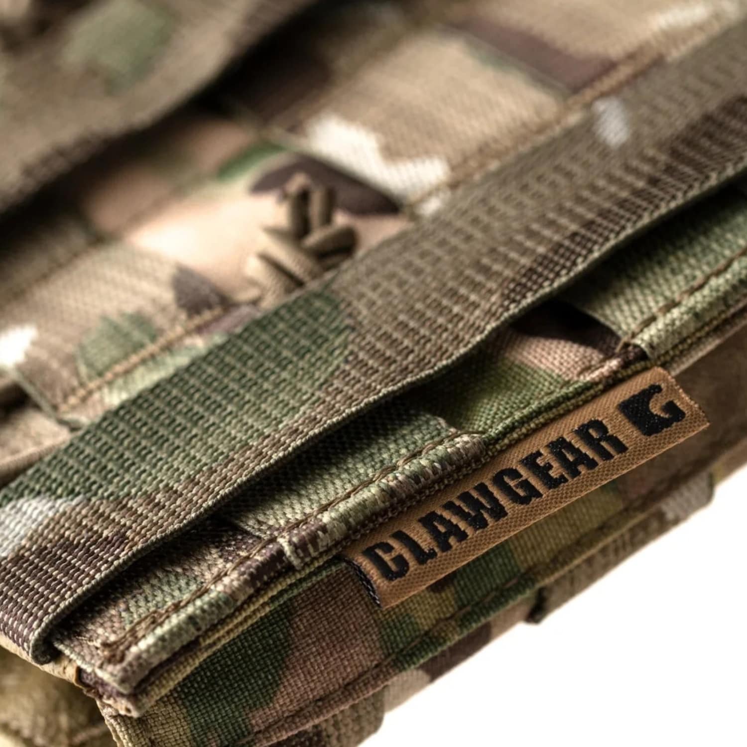 Potrójna ładownica Clawgear 5,56 mm Open Triple Mag Pouch Core na magazynki karabinowe - MultiCam