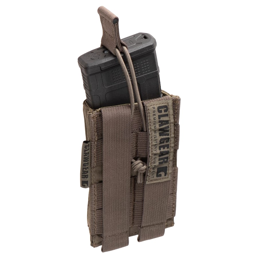 Clawgear 5,56 mm Open Single Rifle Magazine Pouch Core - RAL 7013