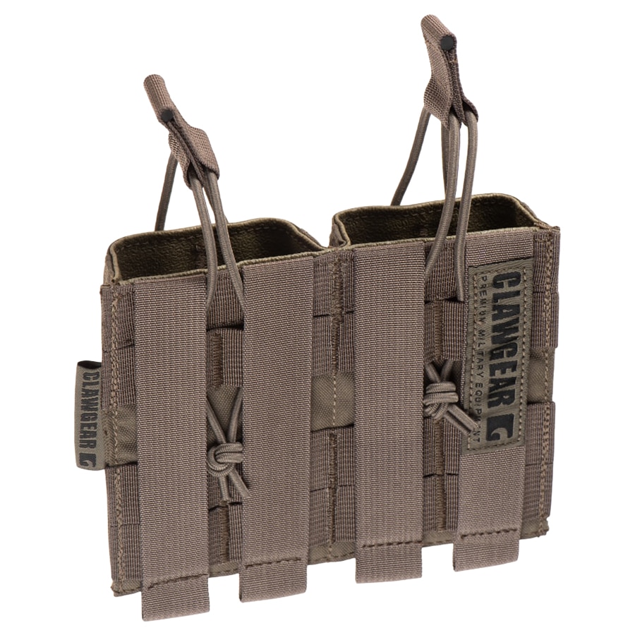 Подвійна підсумок для гвинтівкового магазину Clawgear 5,56 mm Open Double Mag Pouch Core - RAL 7013