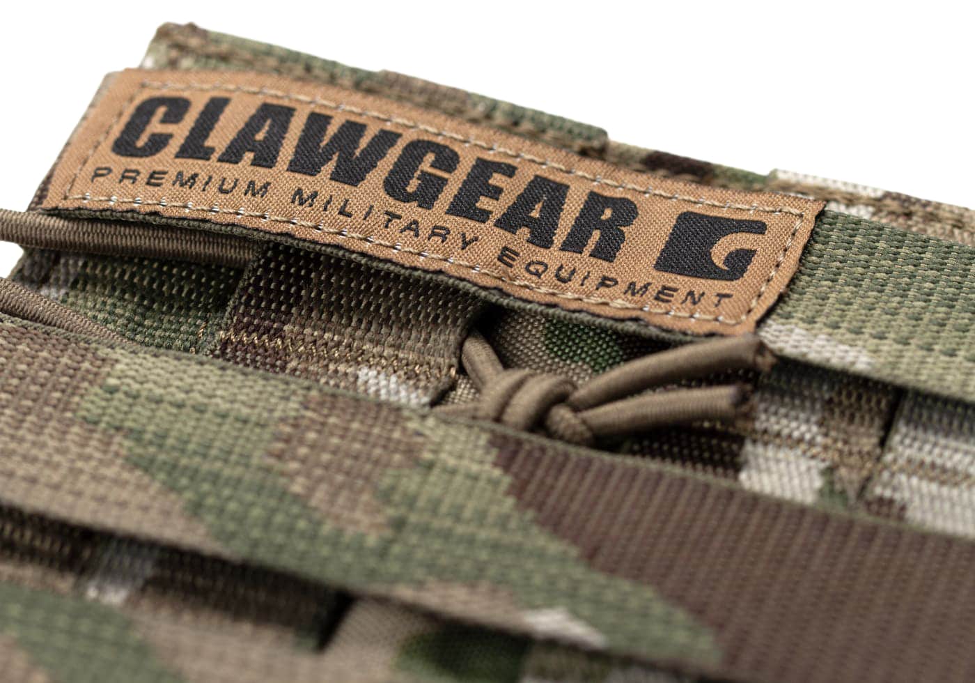 Podwójna ładownica Clawgear 5,56 mm Open Double Mag Pouch Core na magazynki karabinowe - MultiCam