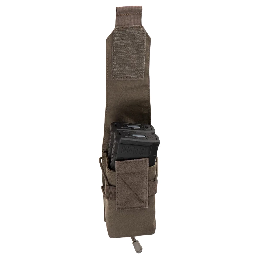 Підсумок для магазинів гвинтівки Clawgear 5,56 mm Mag Stack Single Flap Pouch Core - RAL 7013