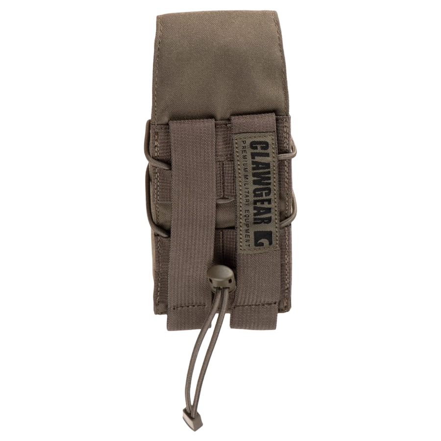 Підсумок для магазинів гвинтівки Clawgear 5,56 mm Mag Stack Single Flap Pouch Core - RAL 7013