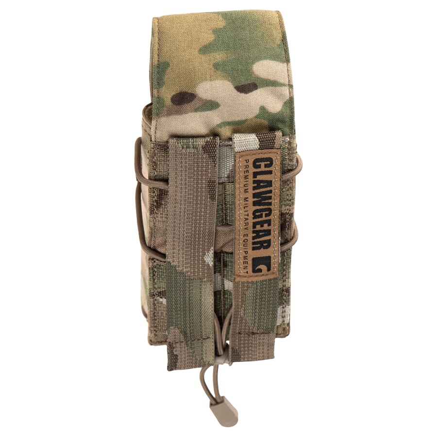 Ładownica Clawgear 5,56 mm Mag Stack Single Flap Pouch Core na magazynki karabinowe - MultiCam